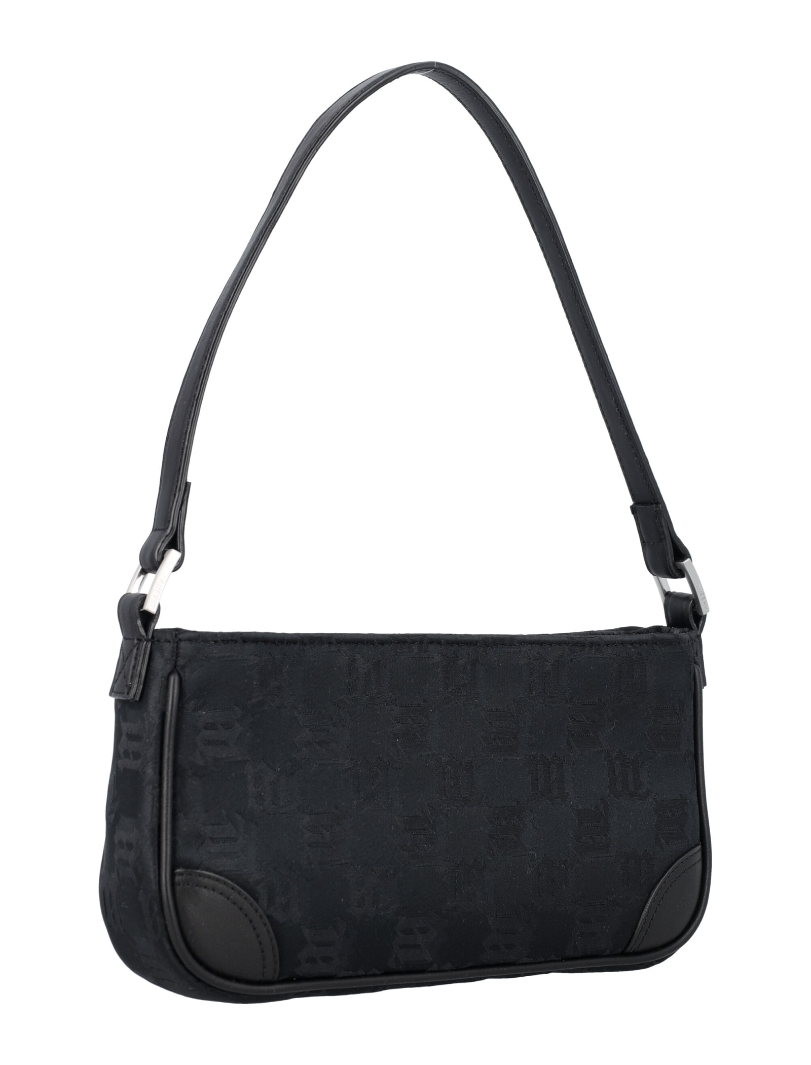 Shop Misbhv Nylon Monogram 90s Mini Bag In Black