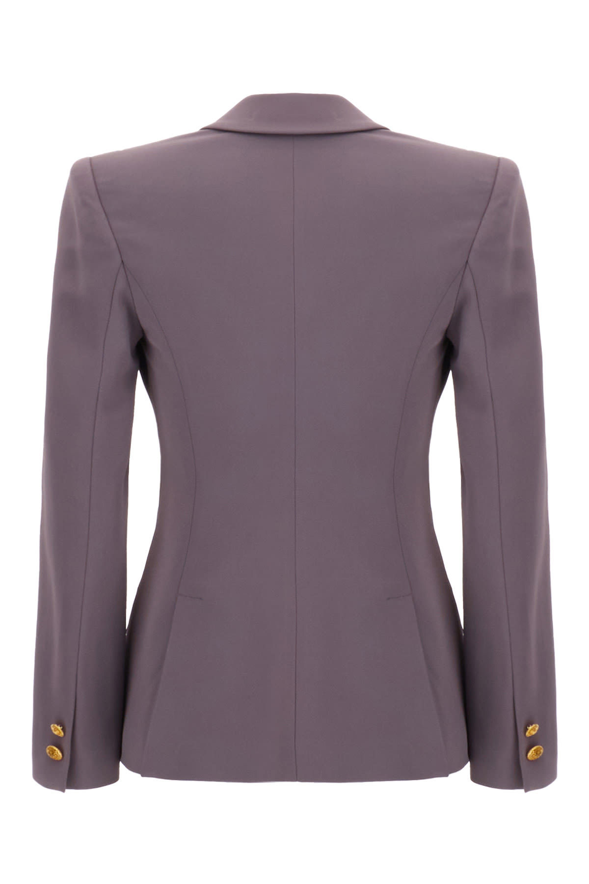 Shop Elisabetta Franchi Mauve Stretch Viscose Blazer In B13