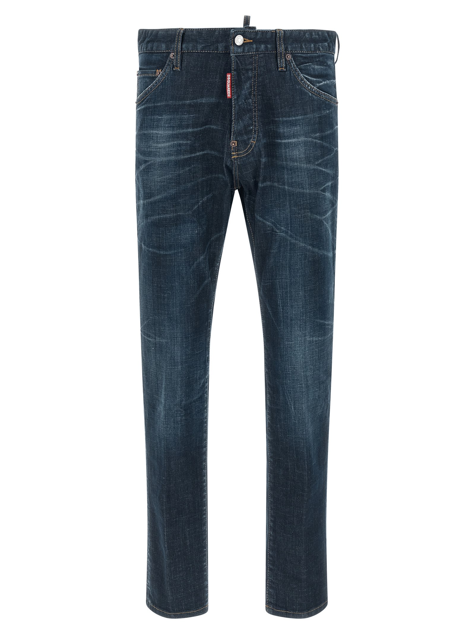 Dsquared2 Teddy Jeans In Blue