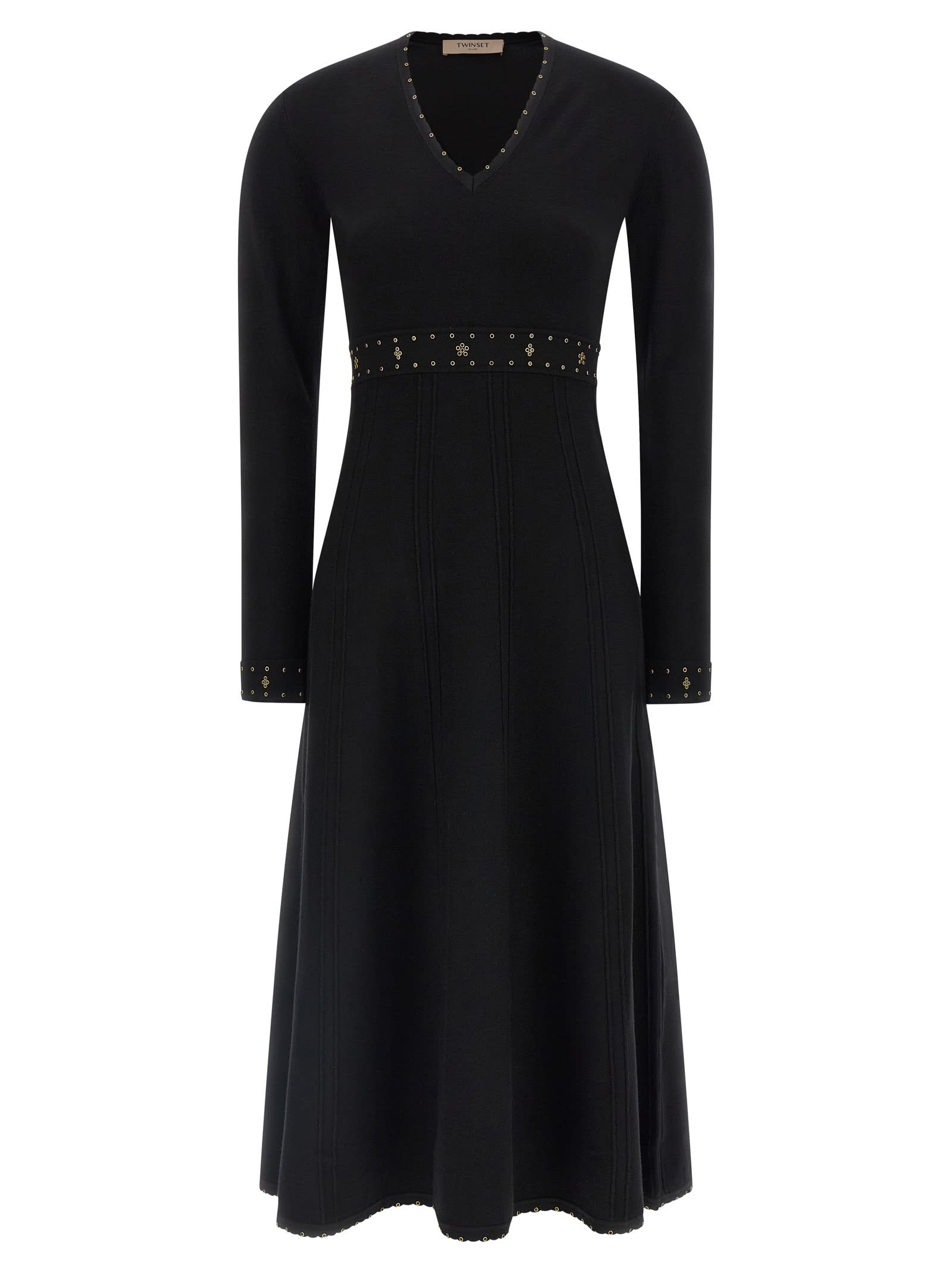 Twinset Dress In Black