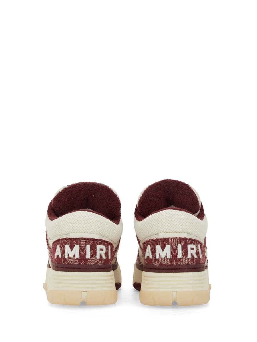 Shop Amiri Ma-1 Bandana Sneaker In Bordeaux