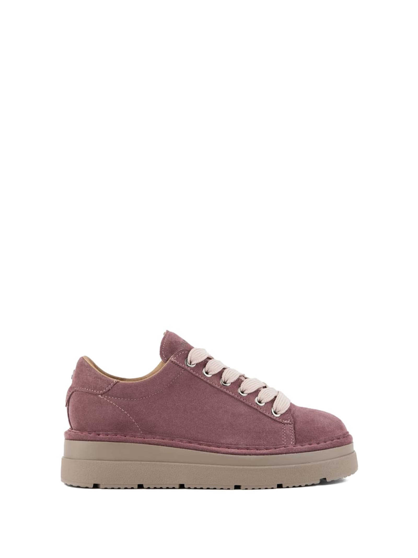 Womens Sneaker In Pink Nubuck