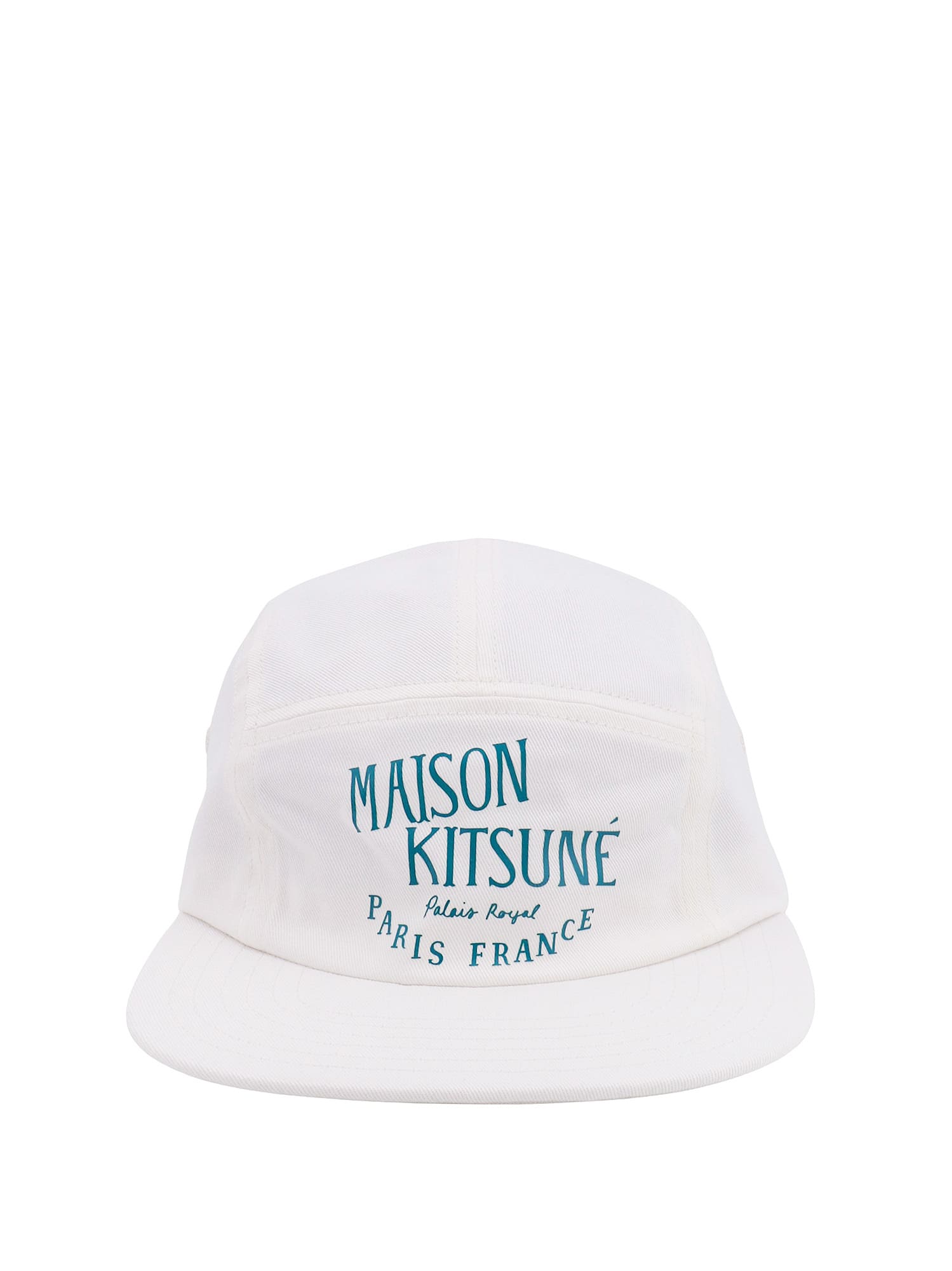 Maison Kitsuné Hat In White