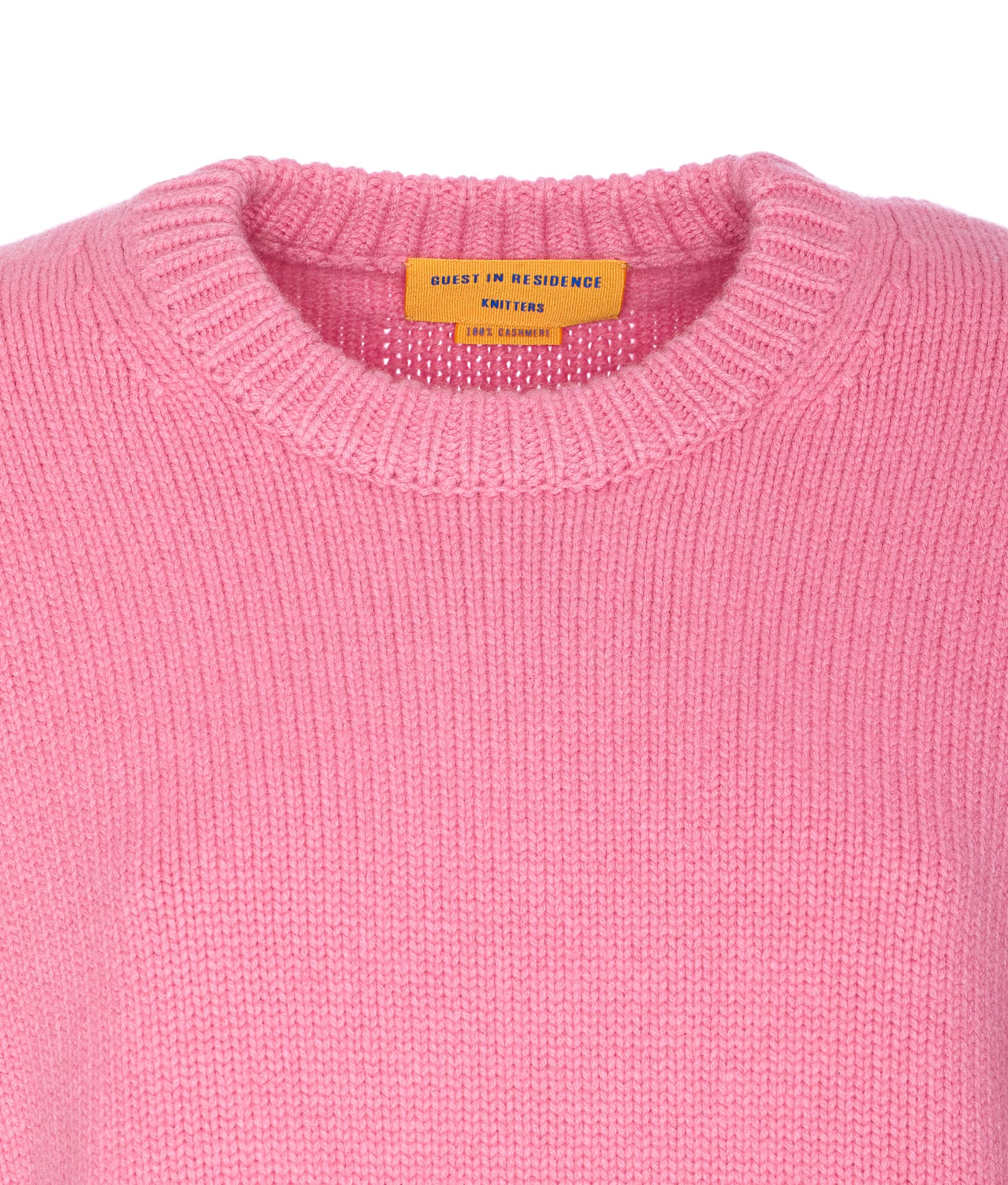 Guest In Residence Cozy Cashmere Sweater In Pink