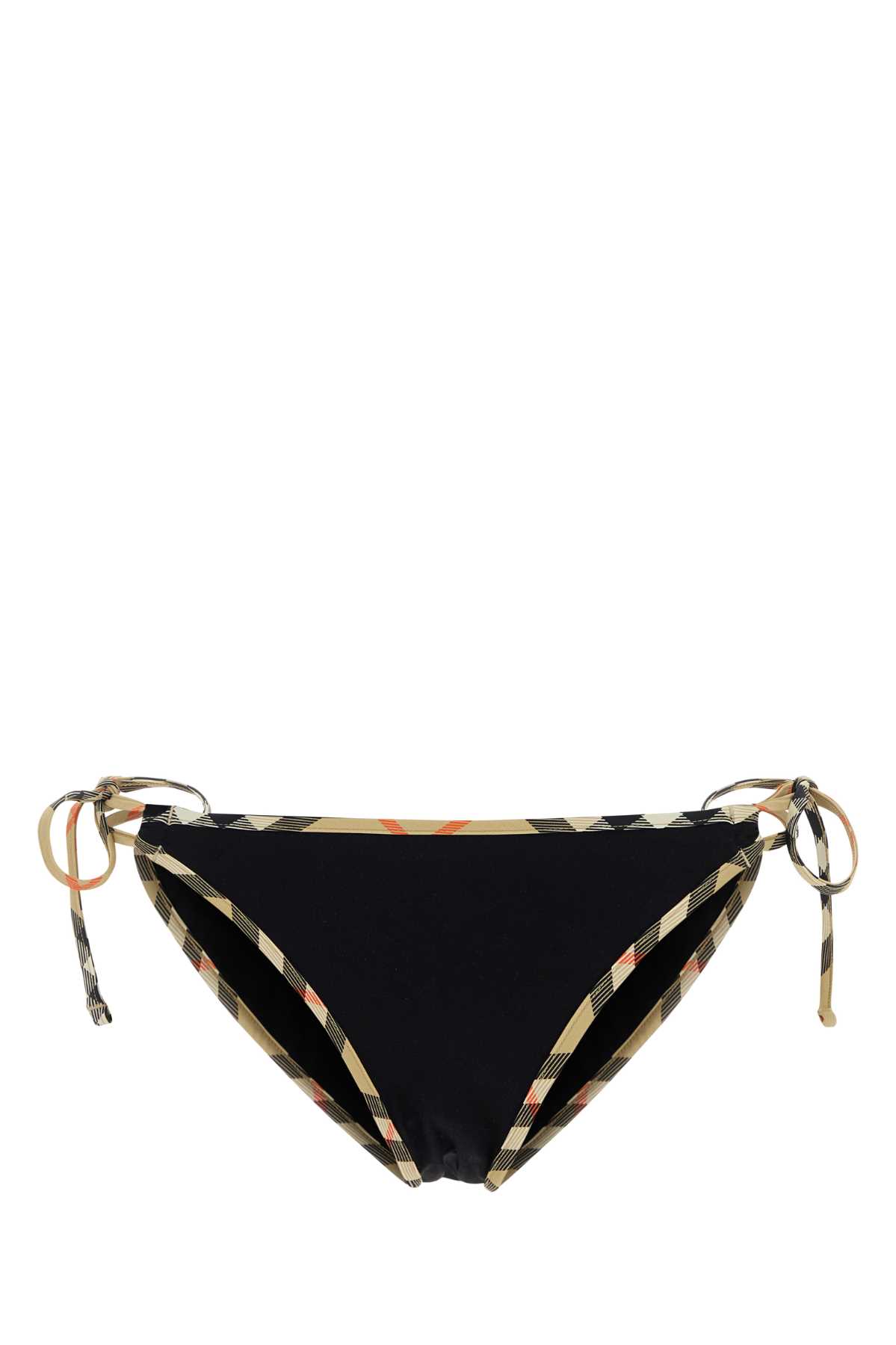 Burberry Black Stretch Nylon Bikini Bottom