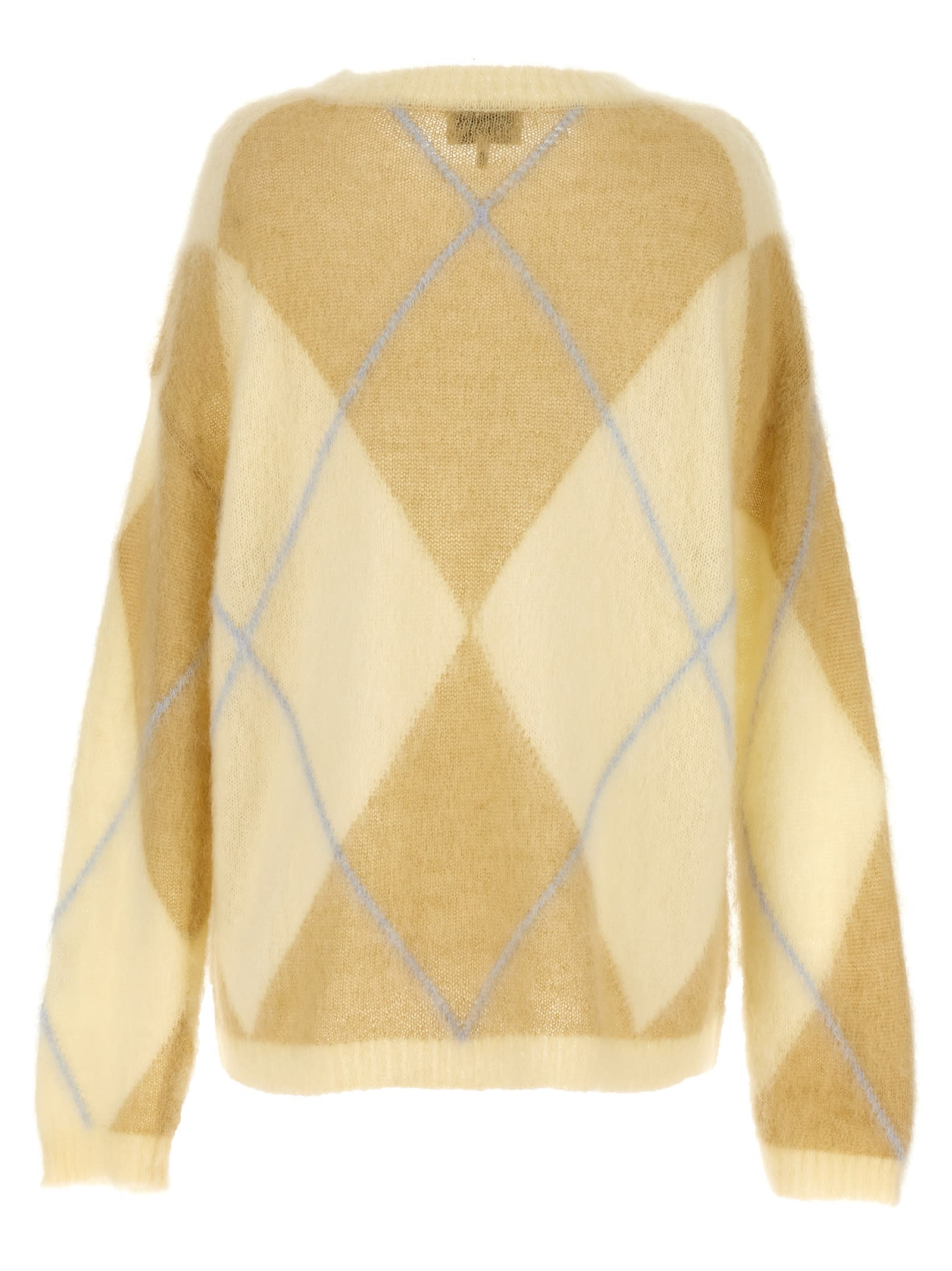 Ganni Women Wool Sweater In Yellow