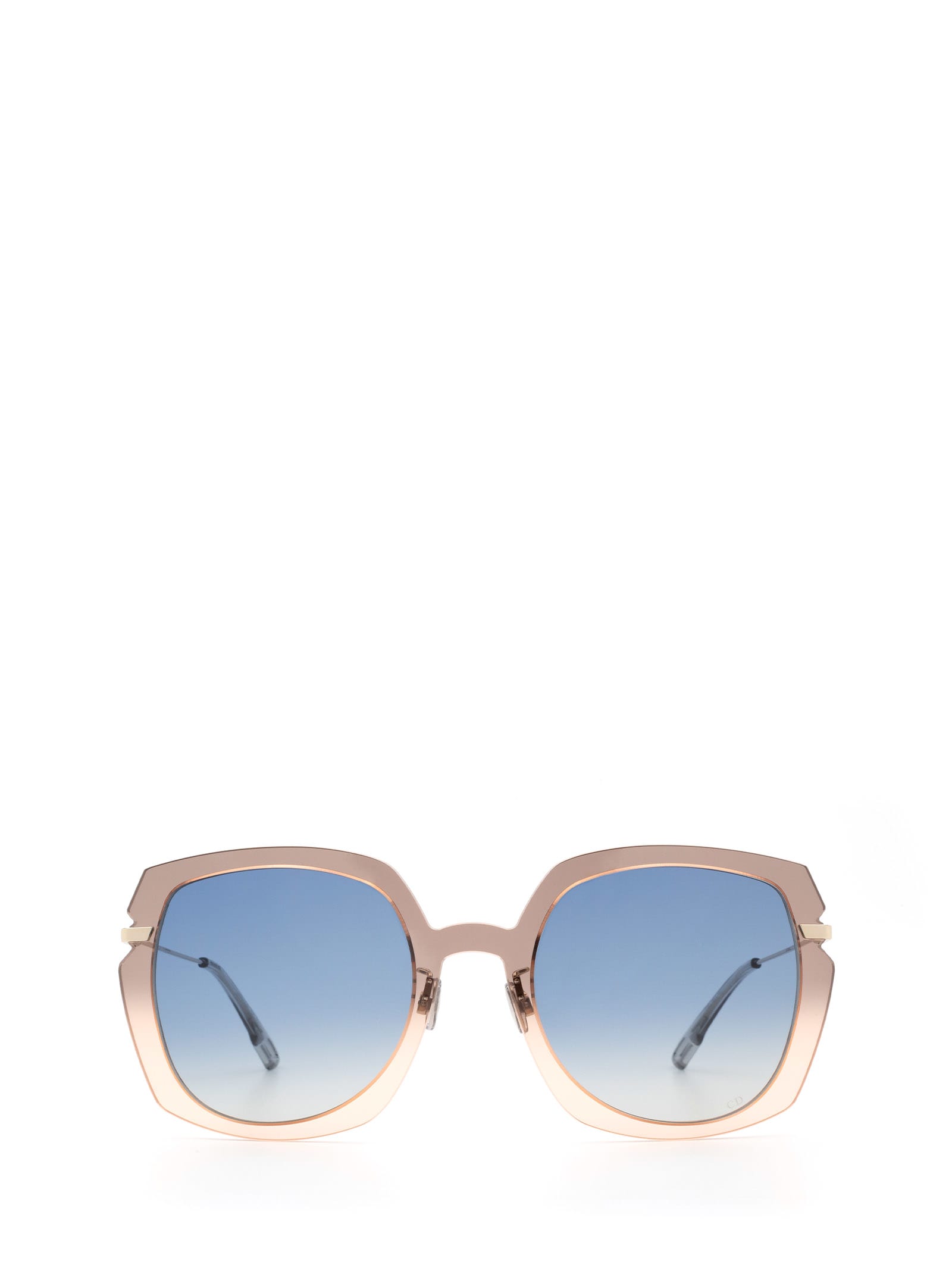 Dior Dior Diorattitude1 Grey Pink Sunglasses