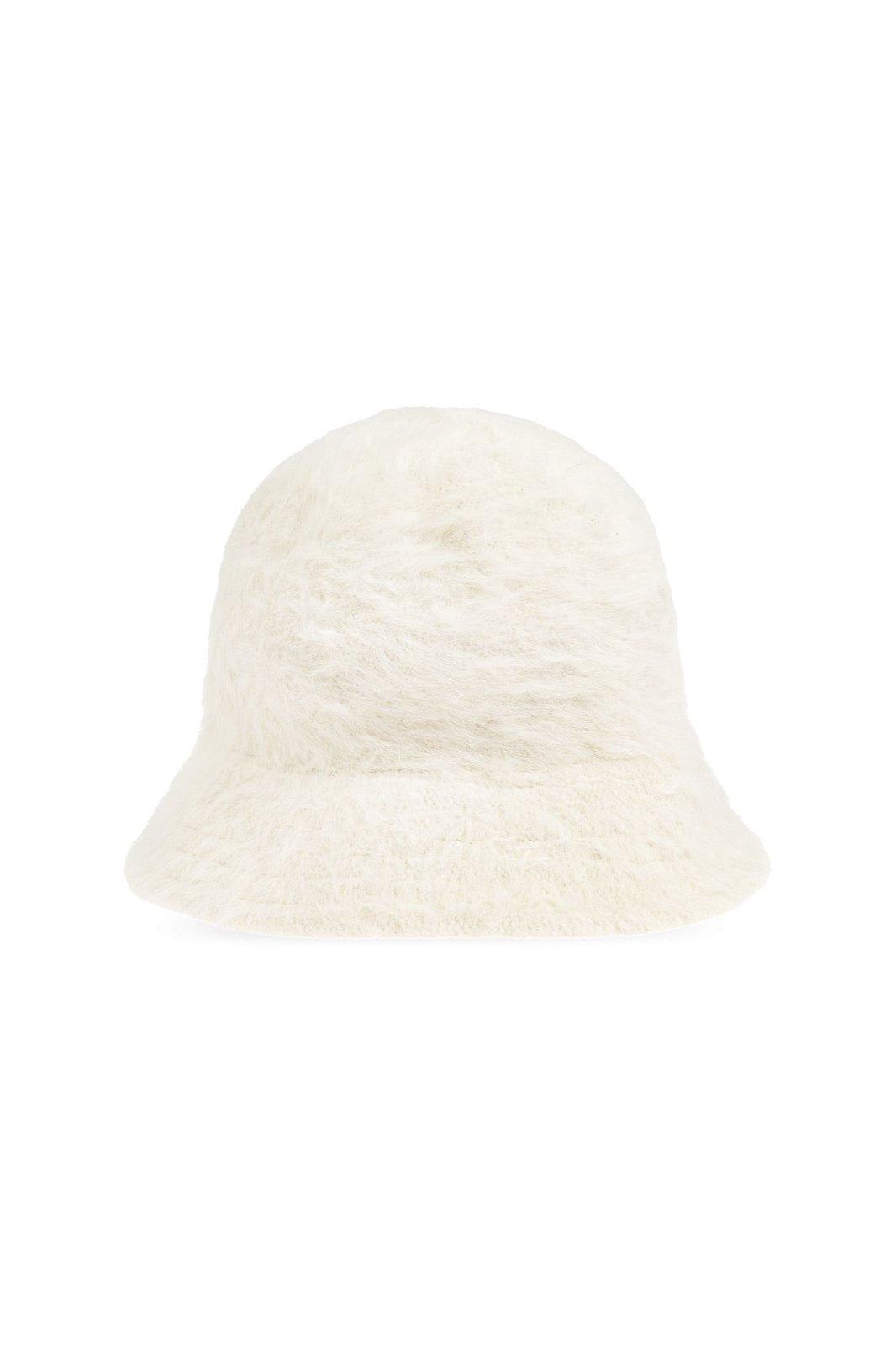 Shop Ami Alexandre Mattiussi De Coeur Logo Plaque Bucket Hat In Off White