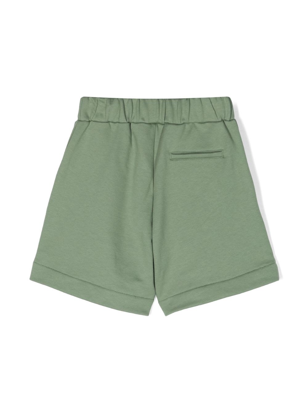 Shop Fendi Short In Mtq Filirrea Green