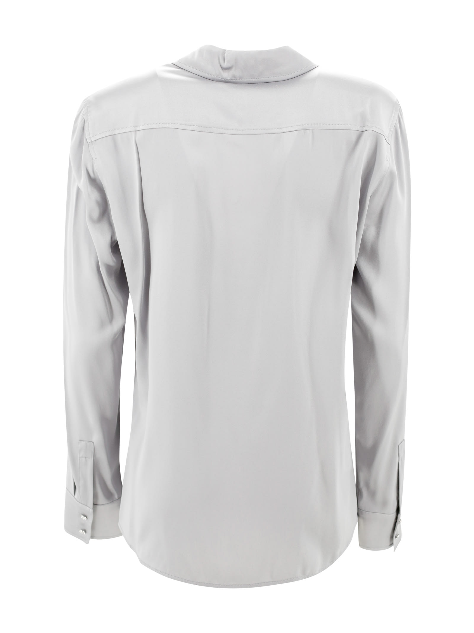 Max Mara Buttoned Long-sleeved Top