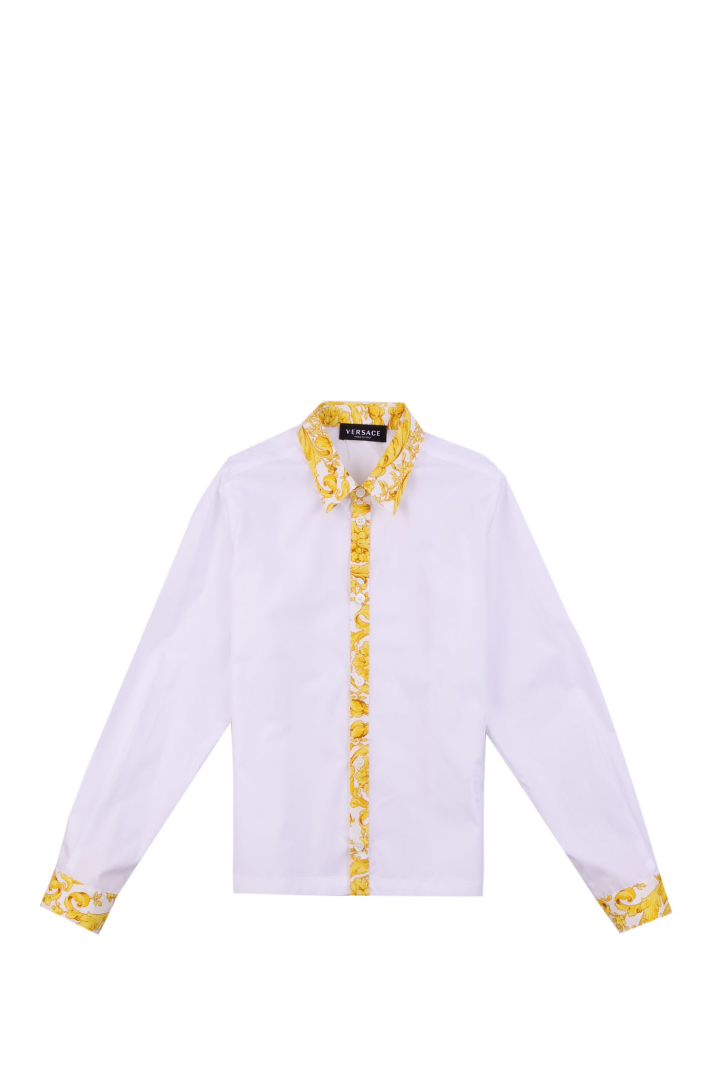 Versace Shirt With Baroque Print