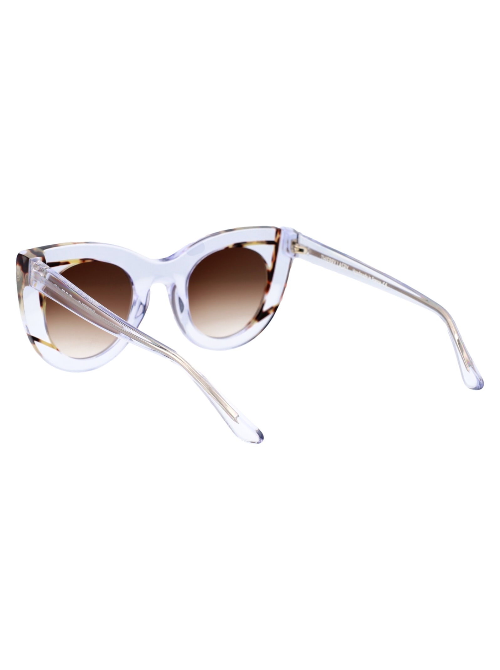 Shop Thierry Lasry Wavvvy Sunglasses In 01 Crystal