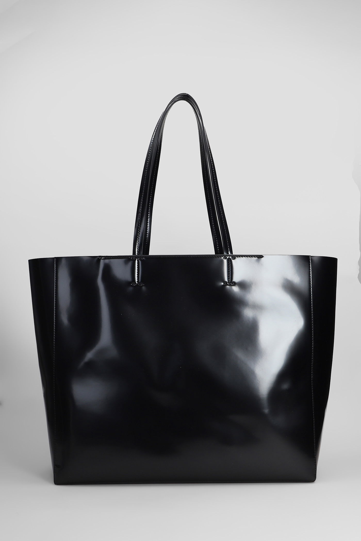 Palm Angels Tote In Black Polyester