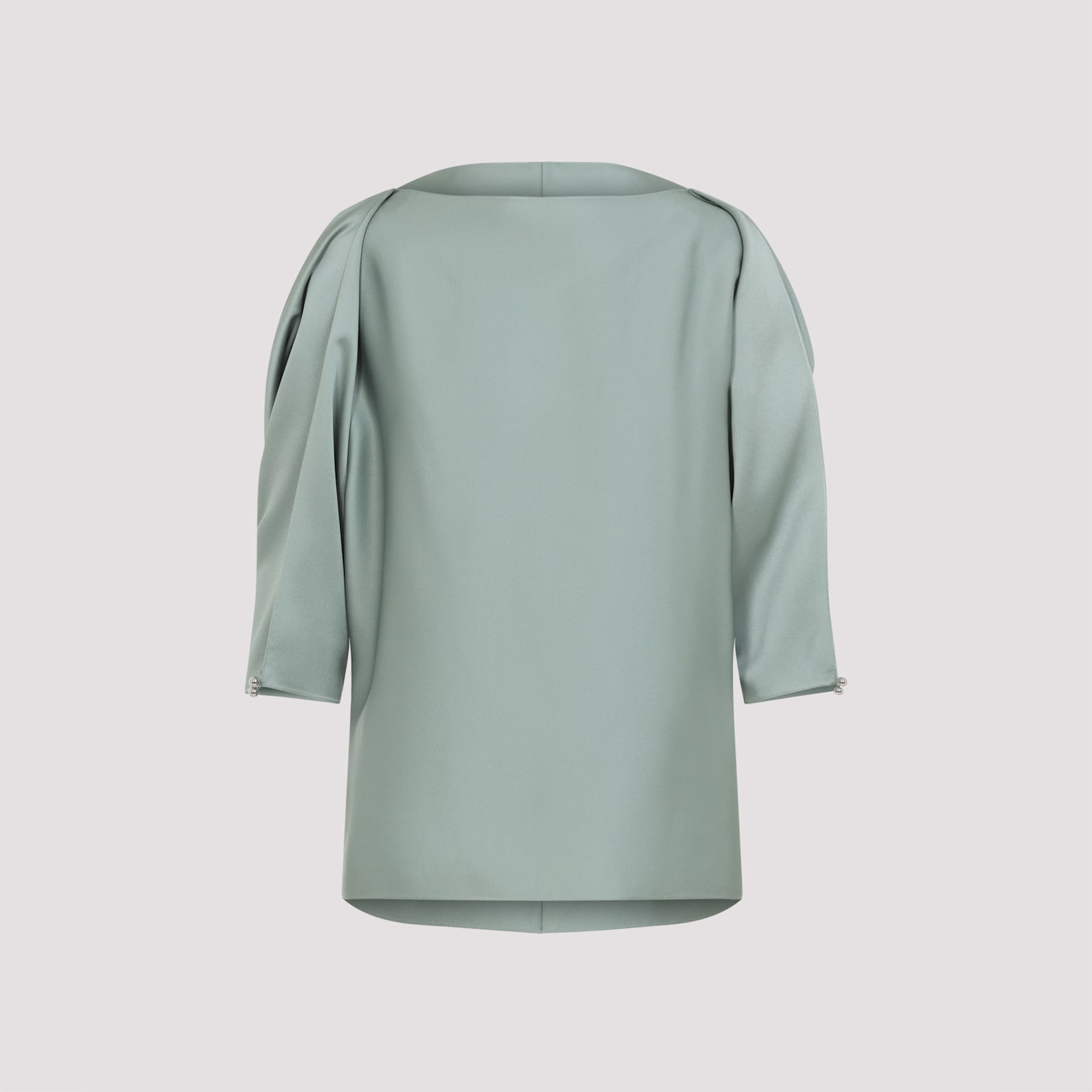 Lanvin Relaxed Silhouette Top With Button Closure