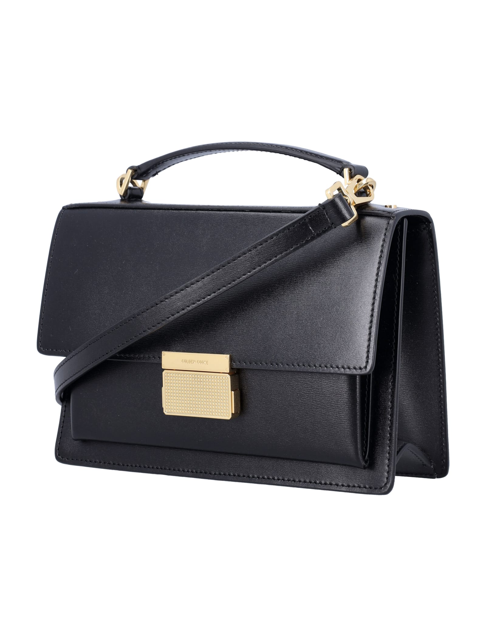 Shop Golden Goose Venezia Bag In Black