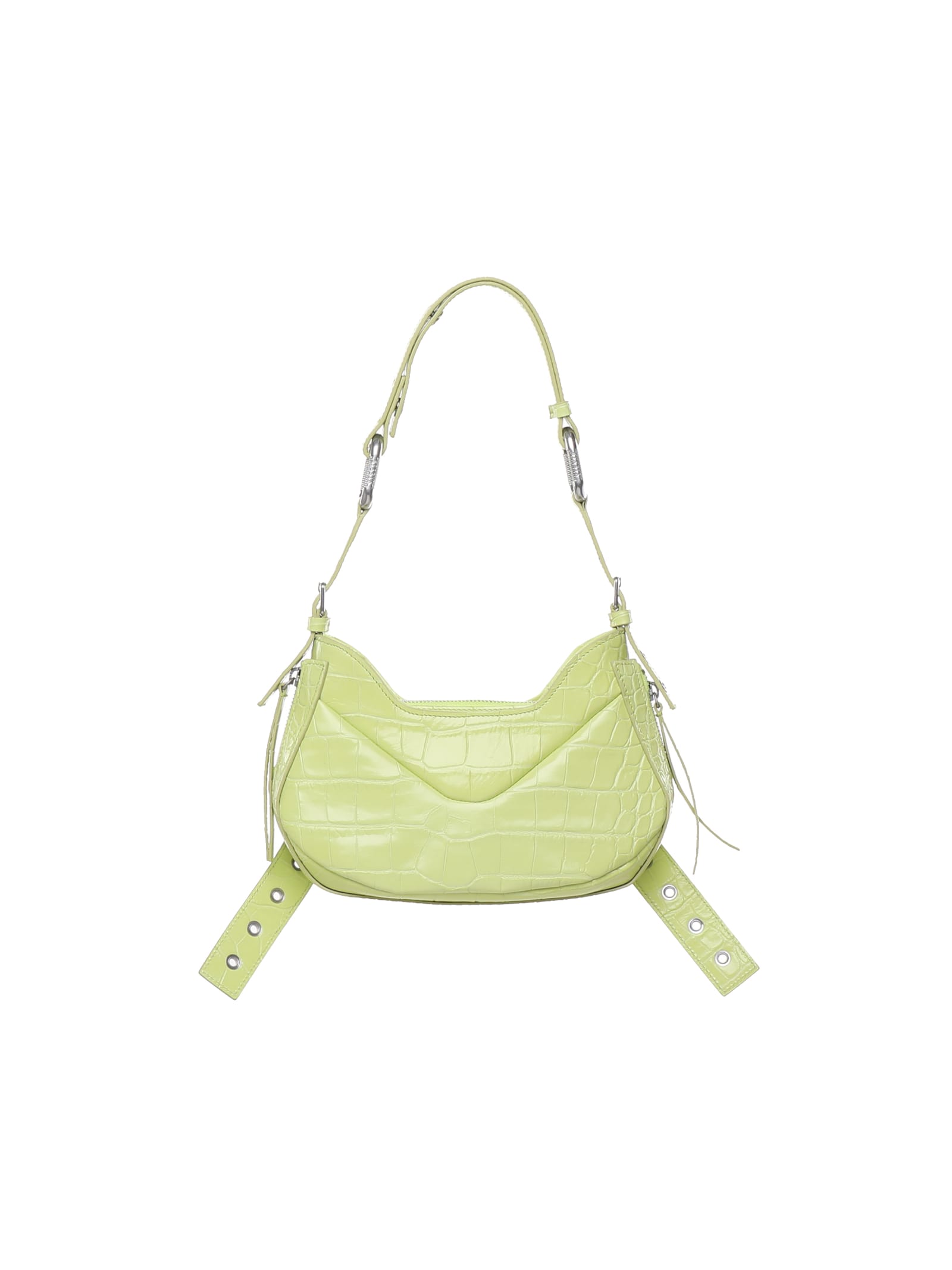 Shop Biasia Shoulder Bag Y2k.002 In Lime