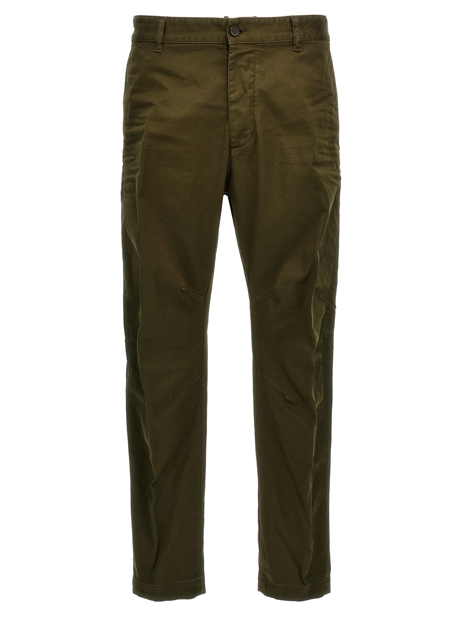 Shop Dsquared2 Sexy Chino Pants In Verde