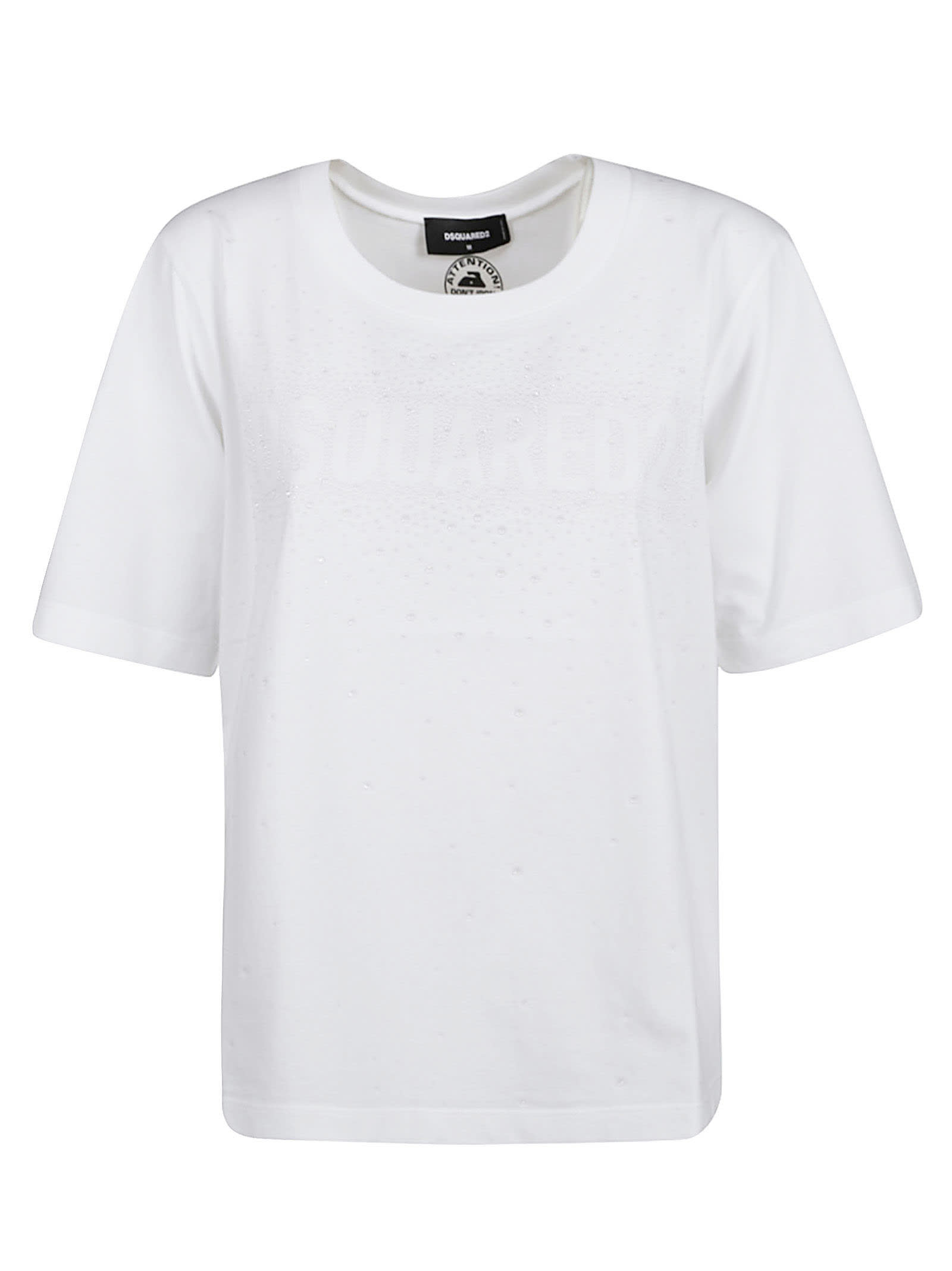 Shop Dsquared2 East Fit T-shirt In White