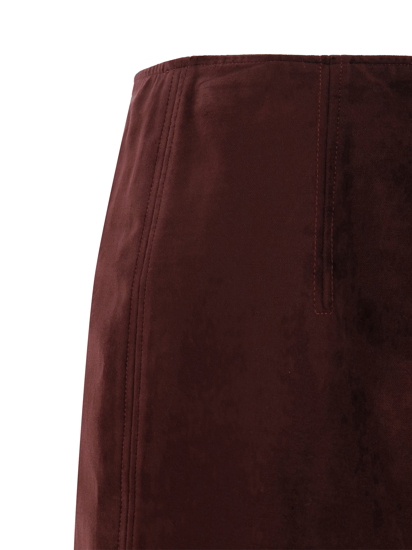 Shop Forte Forte Skirt In Cacao