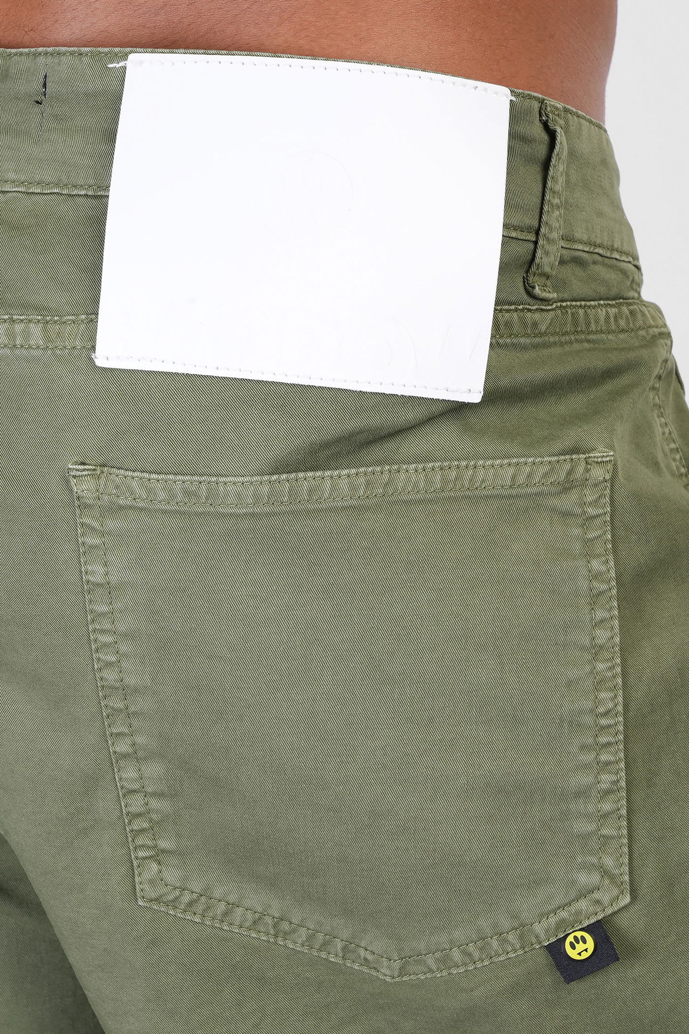 Barrow Pants In Green Cotton