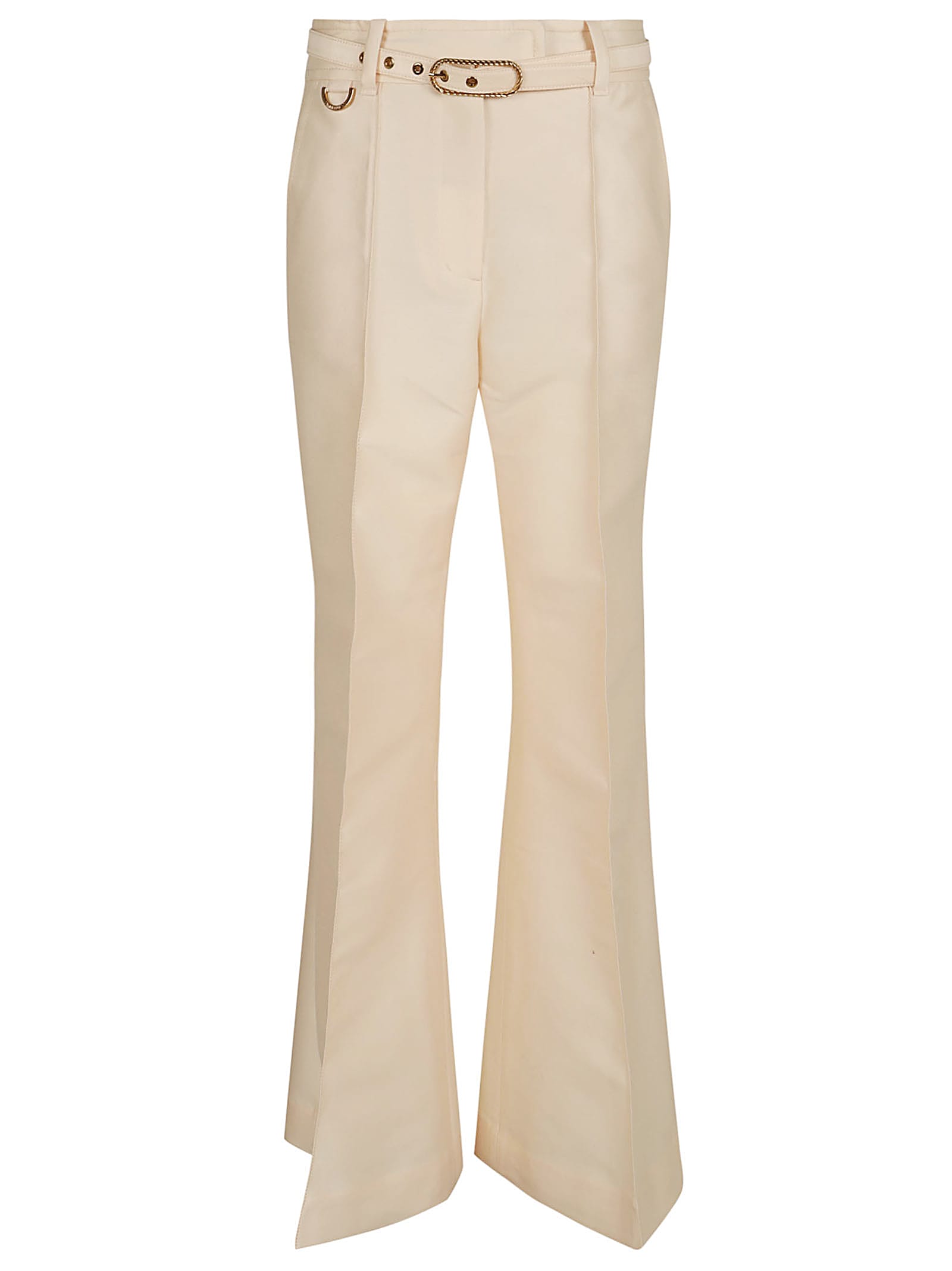 Zimmermann Eden Wide Leg Pant In Maca Macadamia