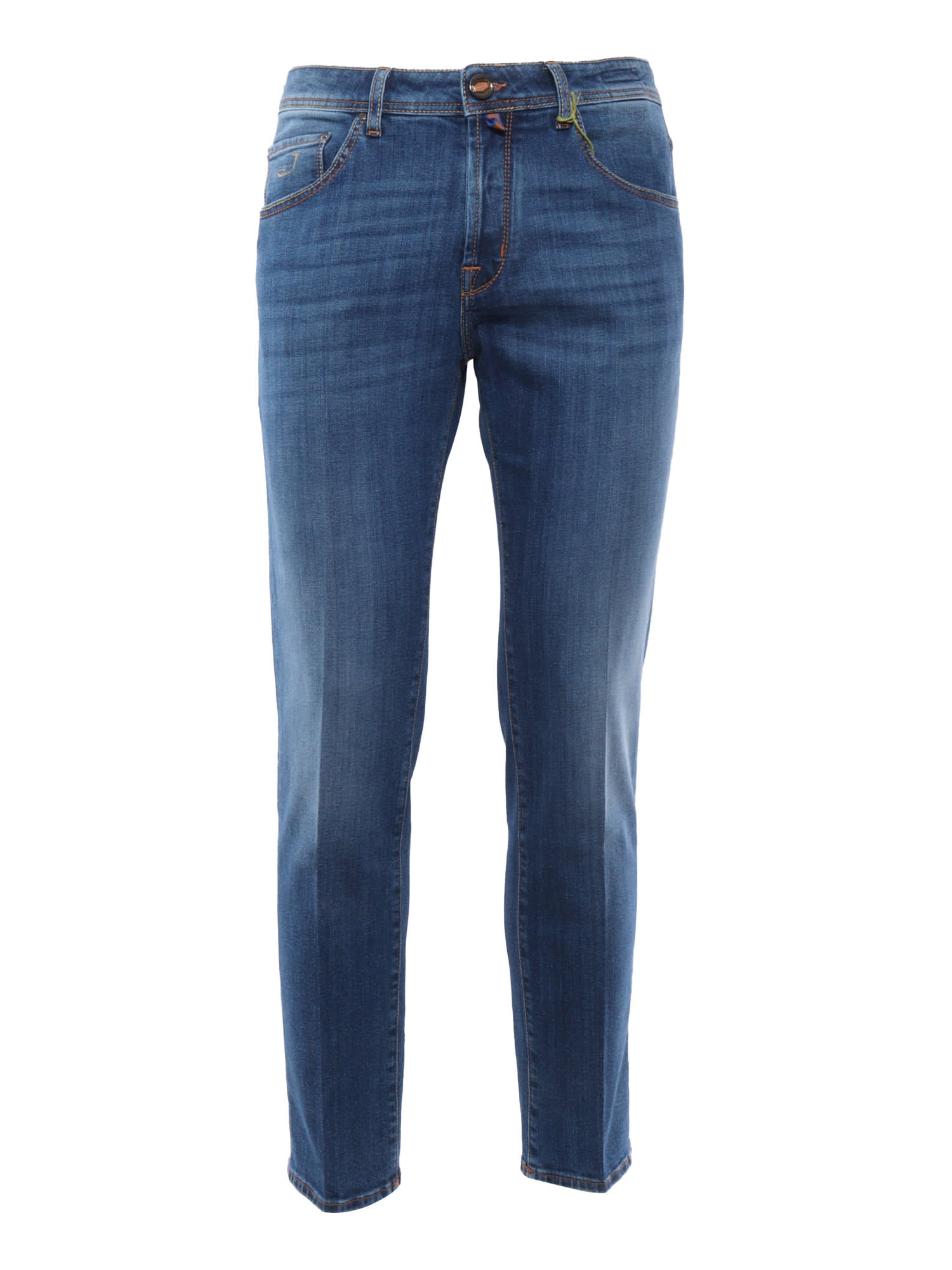 JACOB COHEN 5 POCKETS DENIM PANTS 