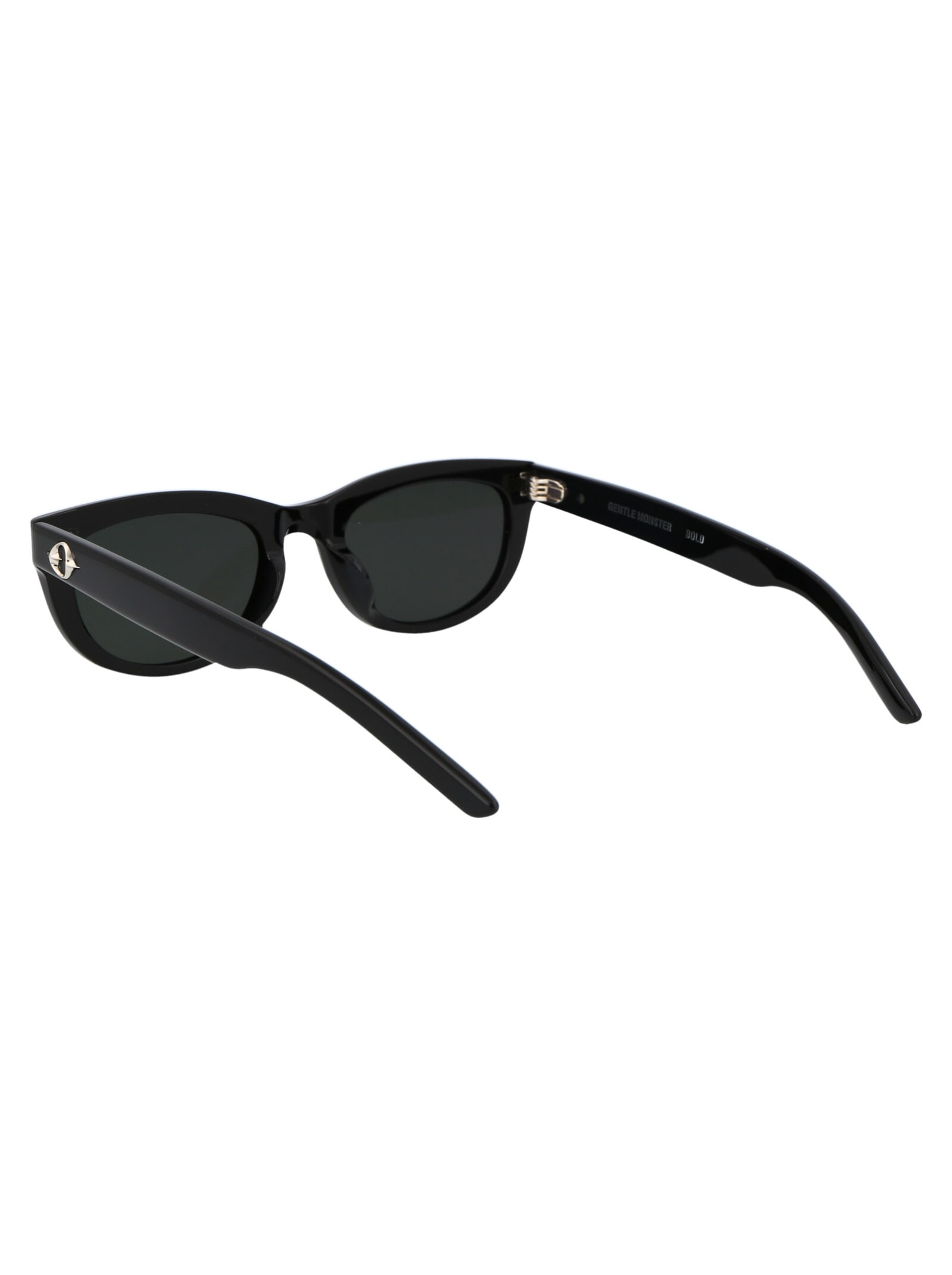 Shop Gentle Monster Monochrome Sunglasses In 01 Black