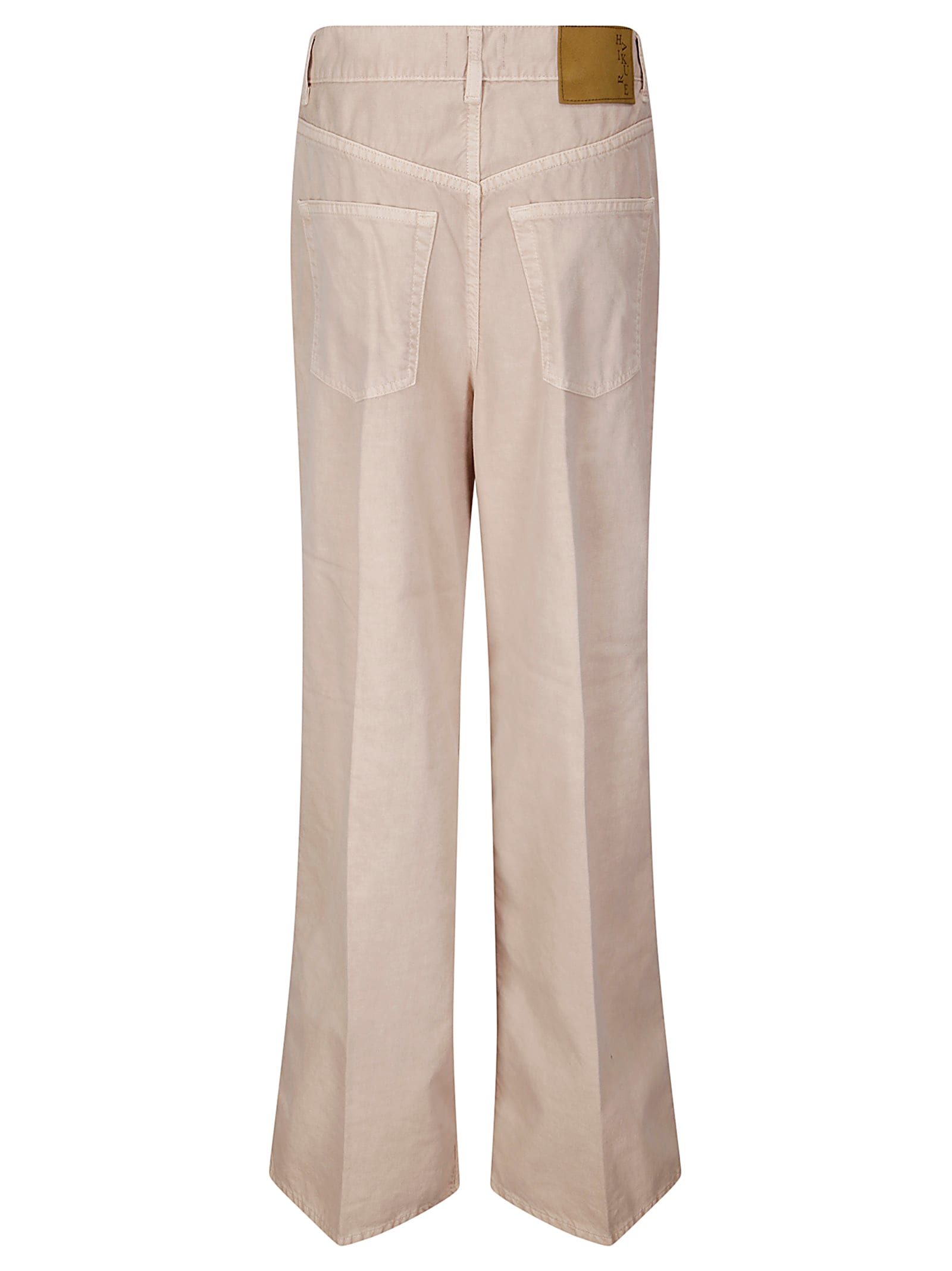 Haikure Womens Skin Candy Wide-leg Cotton And Linen Trousers