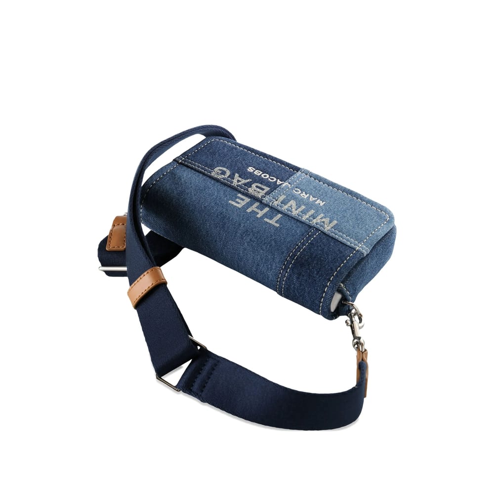 Marc Jacobs Mini Bags With Adjustable Strap And Stitching In Blue