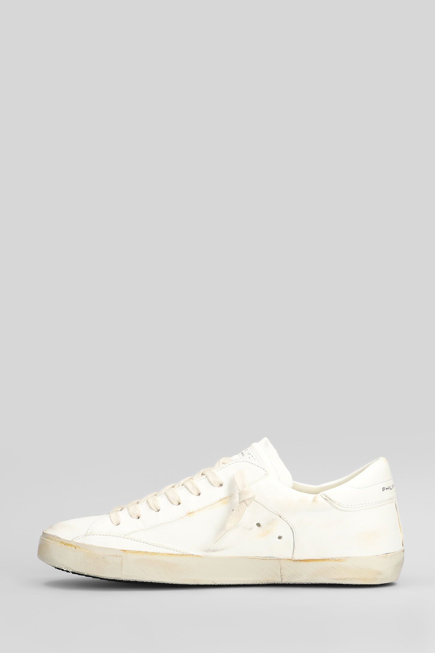 Philippe Model Sneakers Prsx Low Man Vintage Blanc In White