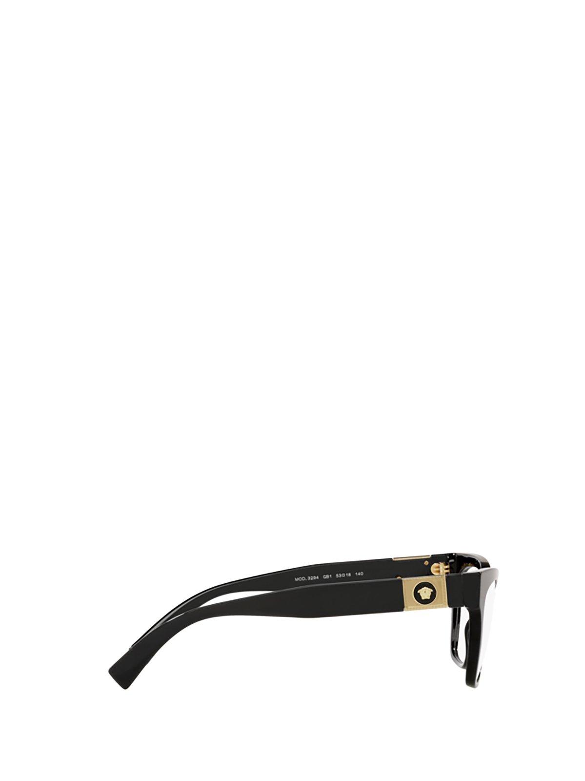 Shop Versace Cat-eye Frame Glasses In Gb1