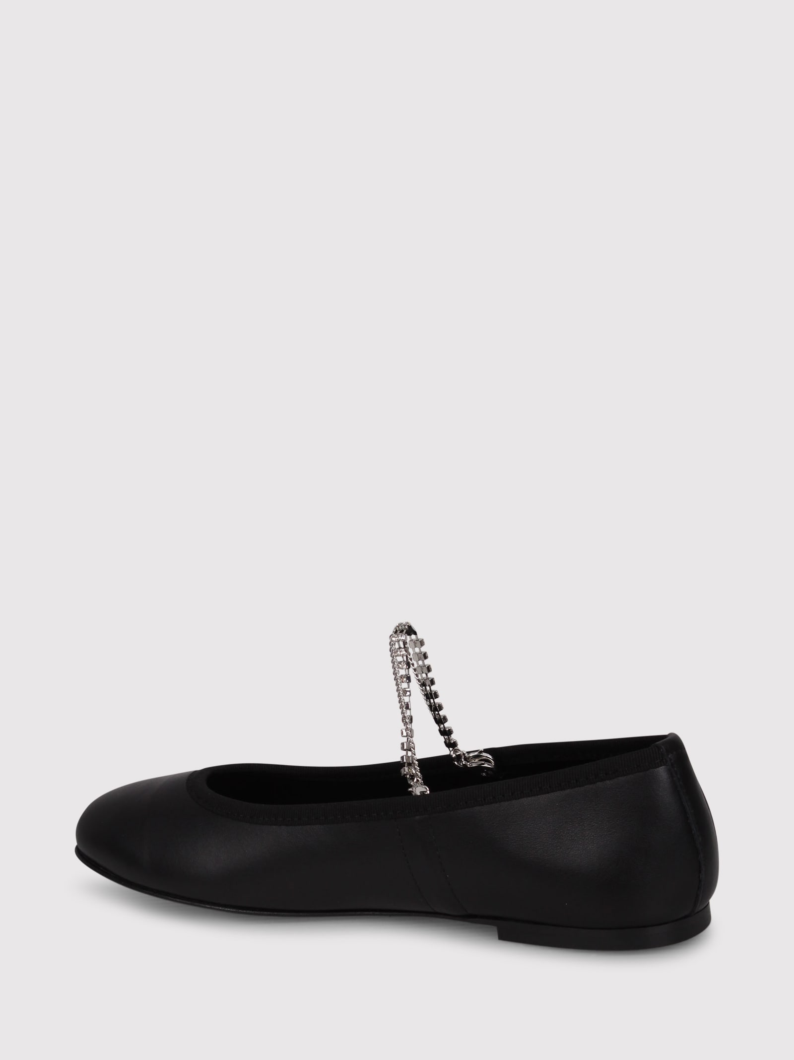 Shop Kate Cate Juliette Leather Ballerina Shoes