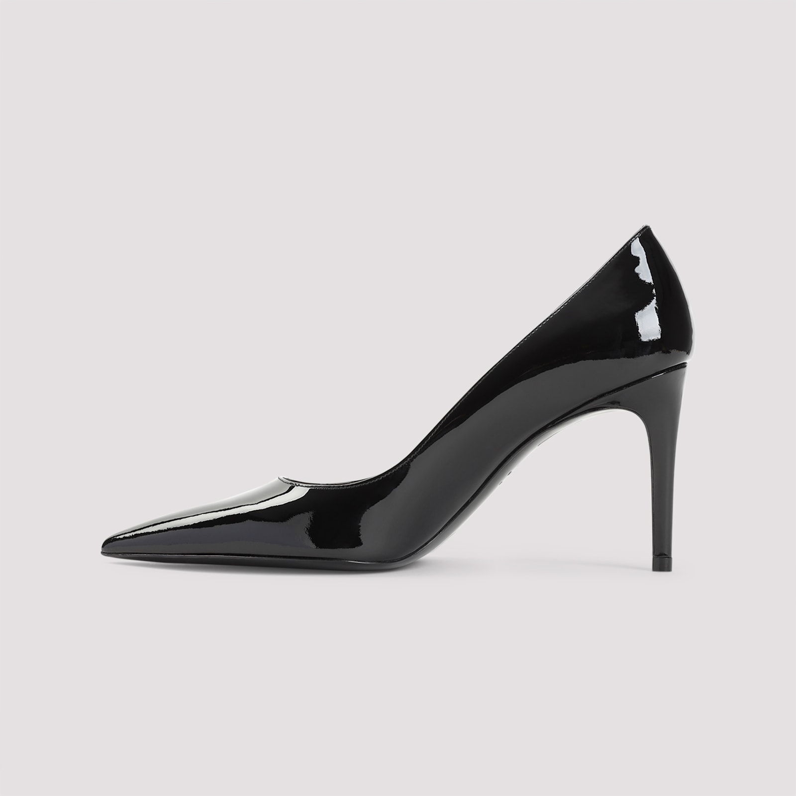 Stuart Weitzman High-shine Finish Pumps In Blk Black