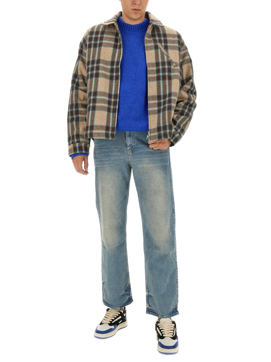 Shop Represent Plaid Shirt In Multicolour