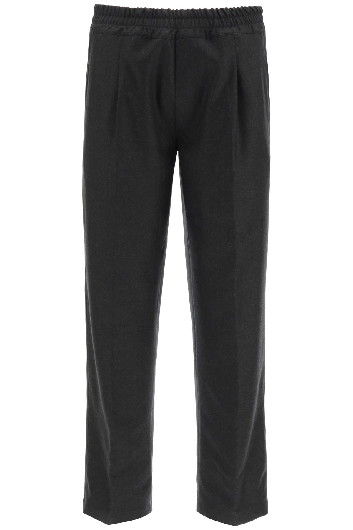 The Gigi Wool Trousers With Drawstring