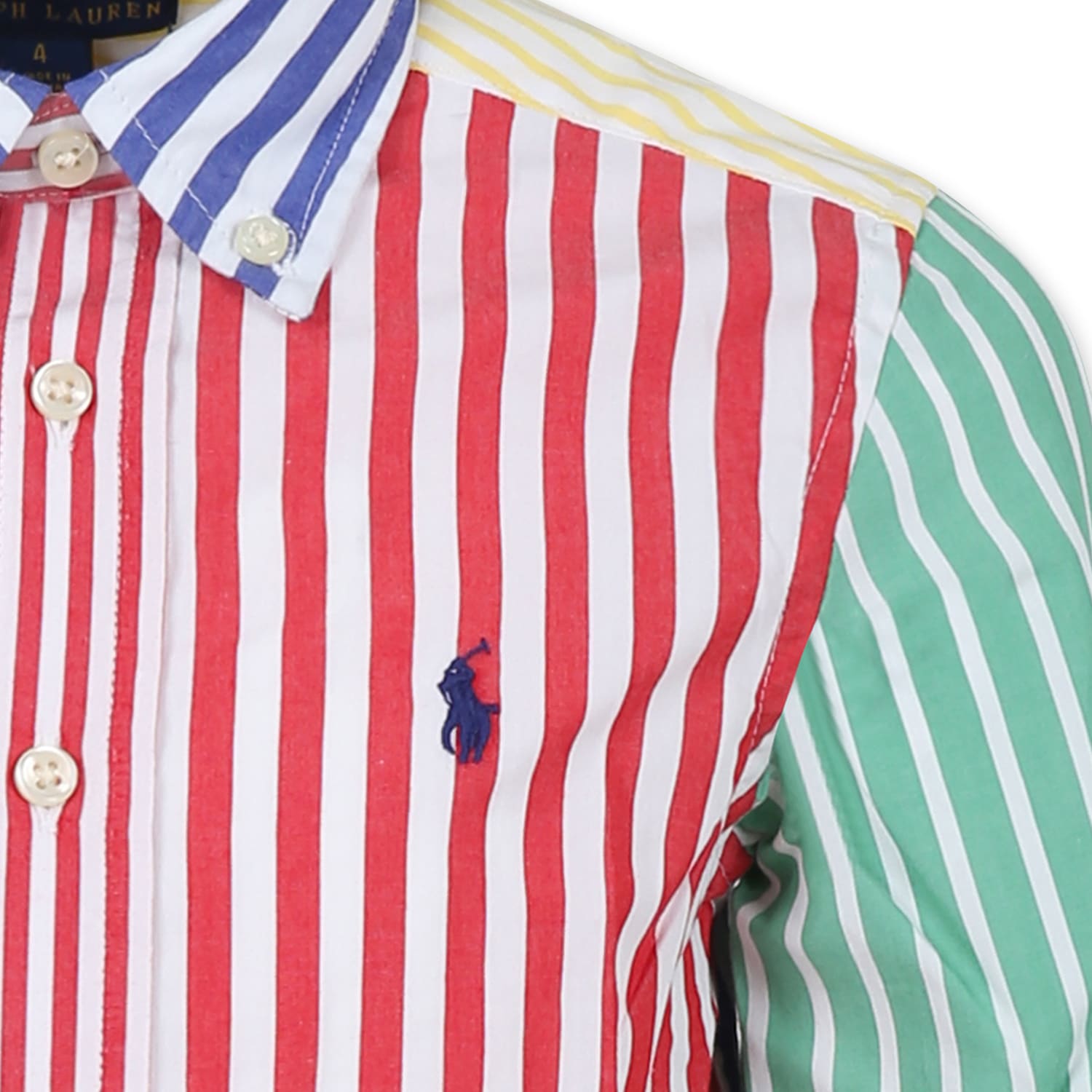 Ralph Lauren Boy's Striped Poplin Shirt & Chino Pants Set