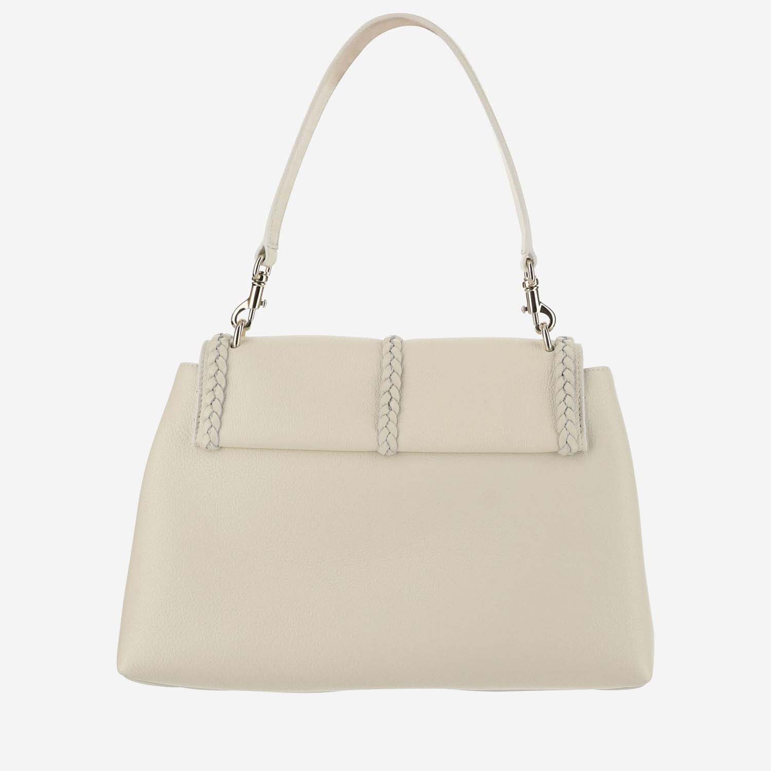 Shop Chloé Medium Penelope Bag In White