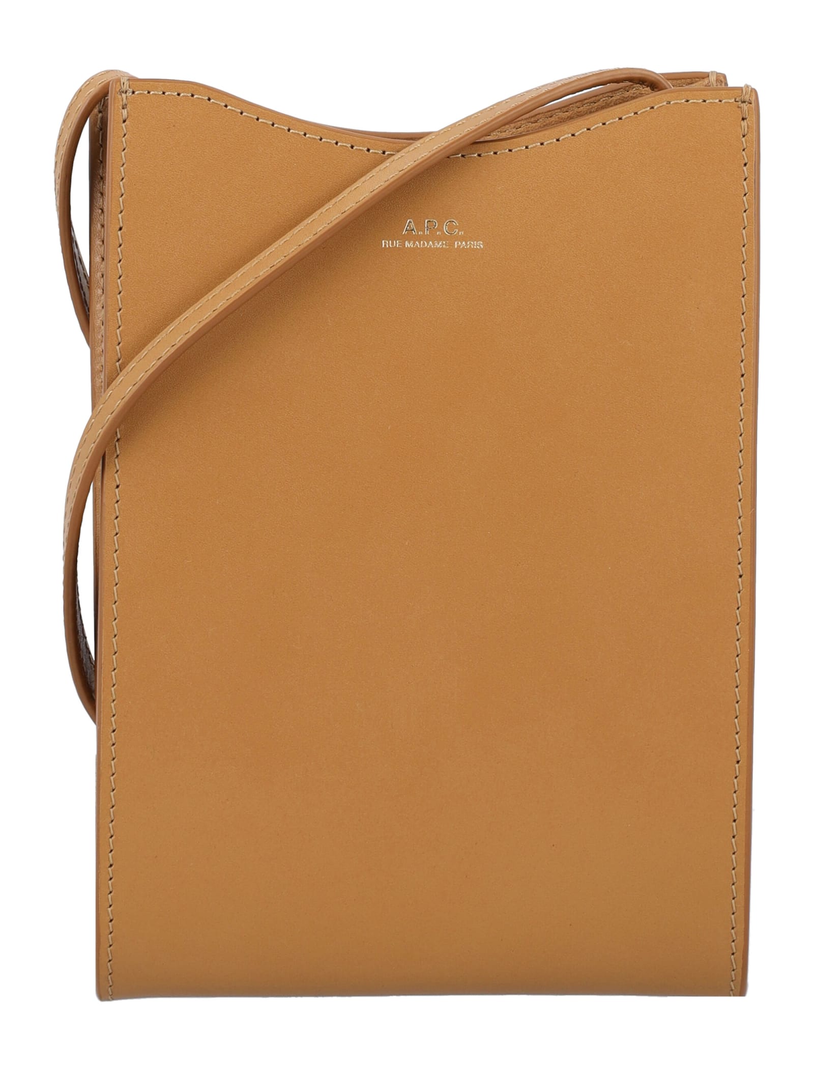 Jamie Neck Pouch In Camel