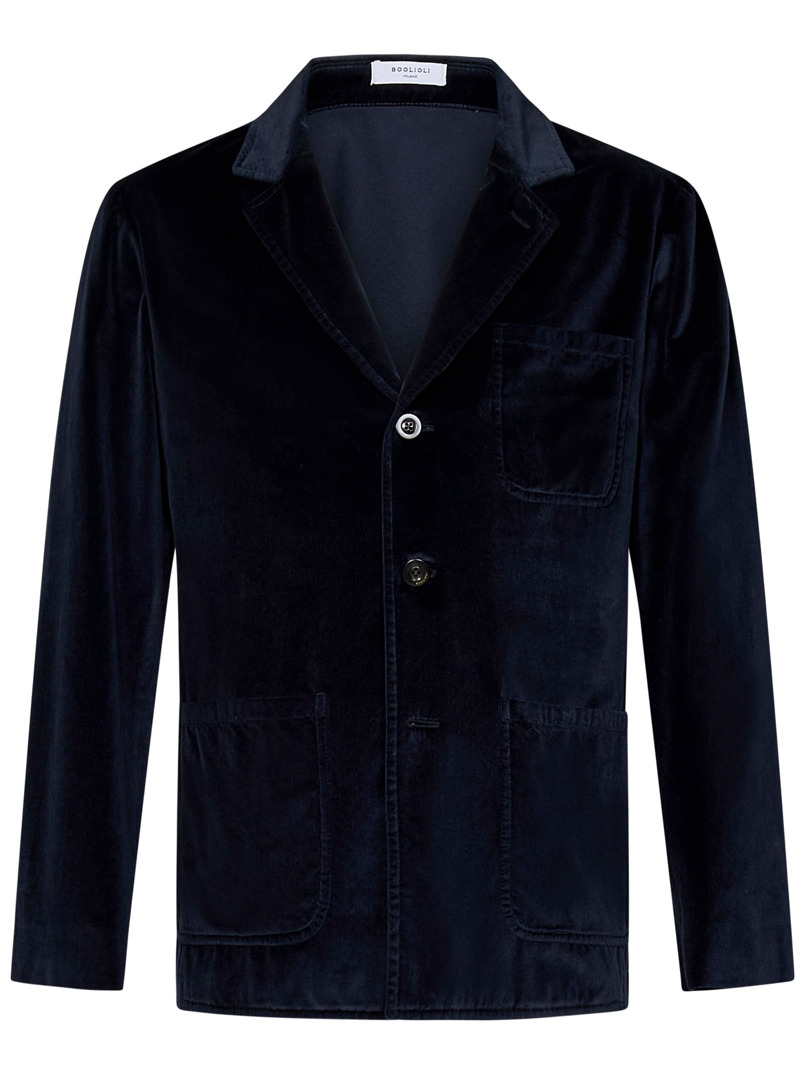 Shop Boglioli Blazer In Blue