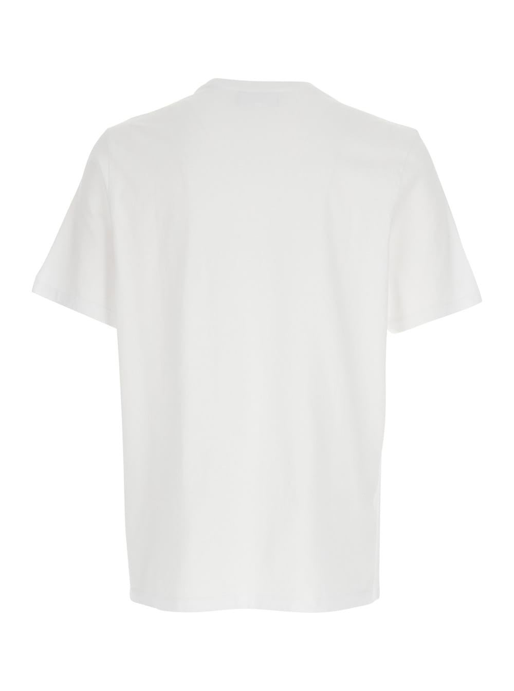 Maison Kitsuné T-shirt Regolare Con Patch Chillax Fox In White