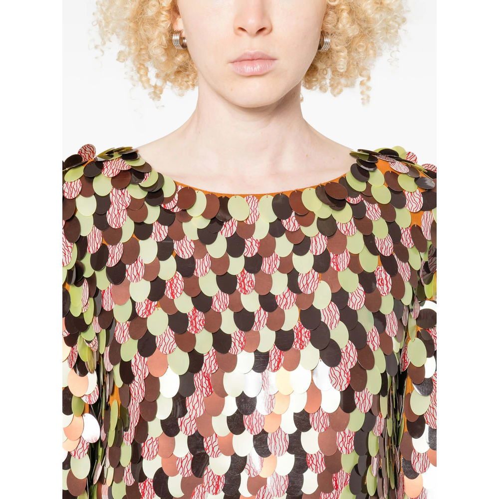 Dries Van Noten Fabric Tops In Multi
