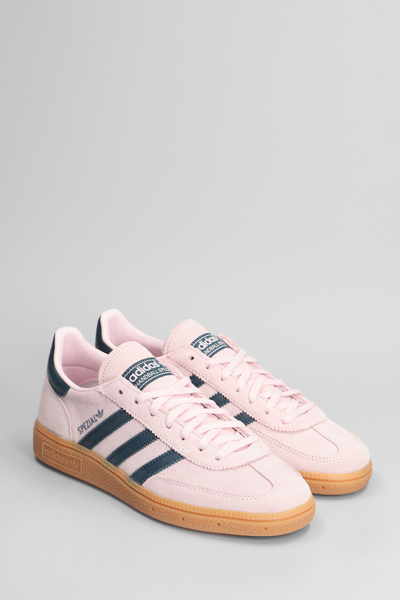 Adidas Originals Handball Spezial Sneakers In Rose-pink Suede In Pink