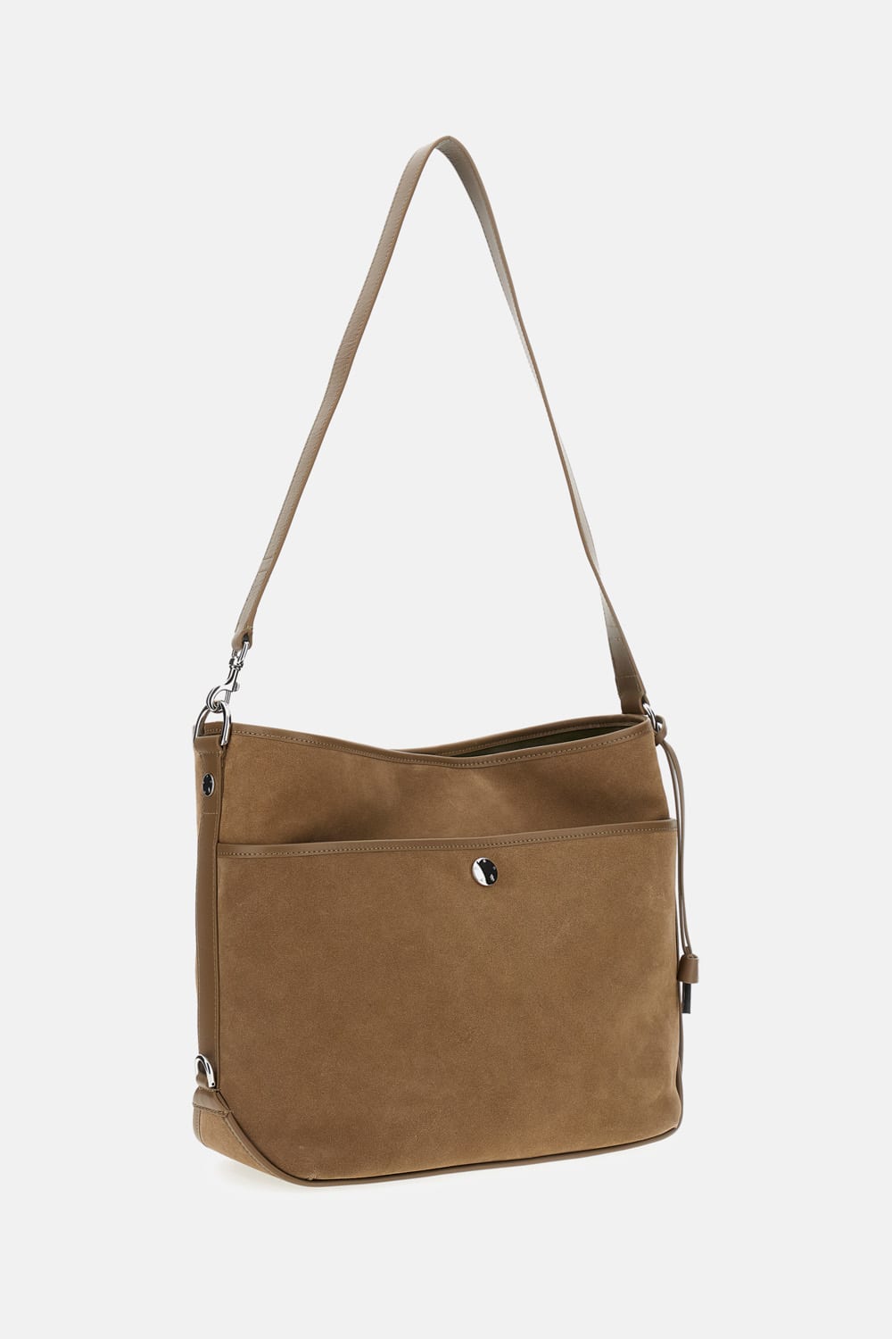 Hogan Medium H01r Hobo Bag In Green