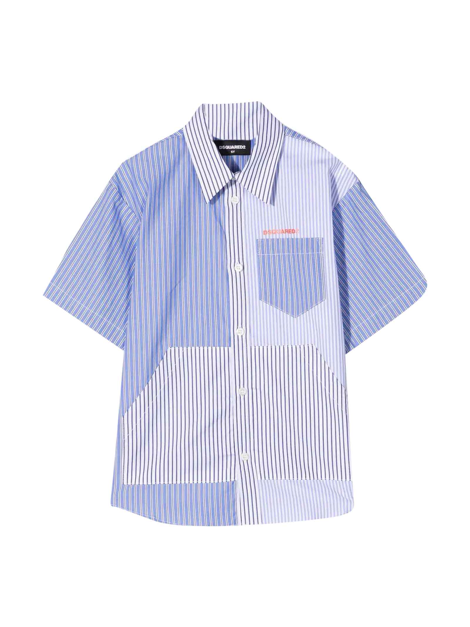 Dsquared2 Baby Blue Shirt
