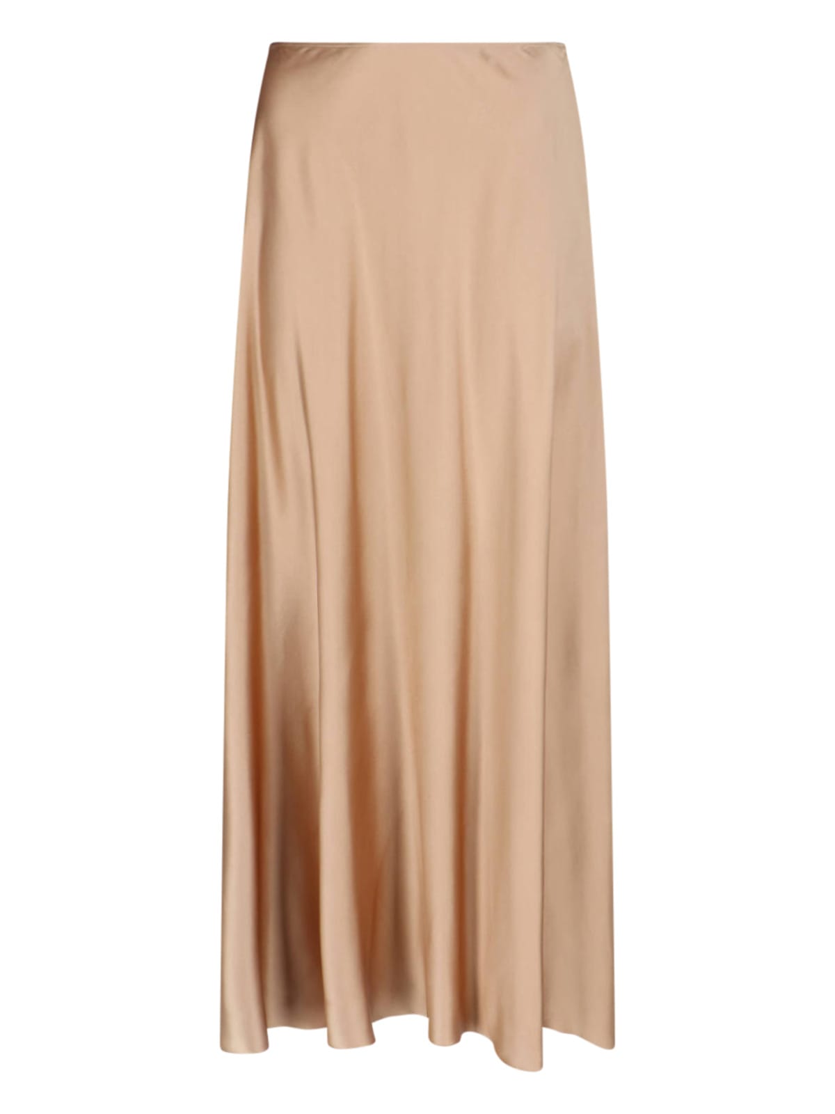 Silk Midi Skirt