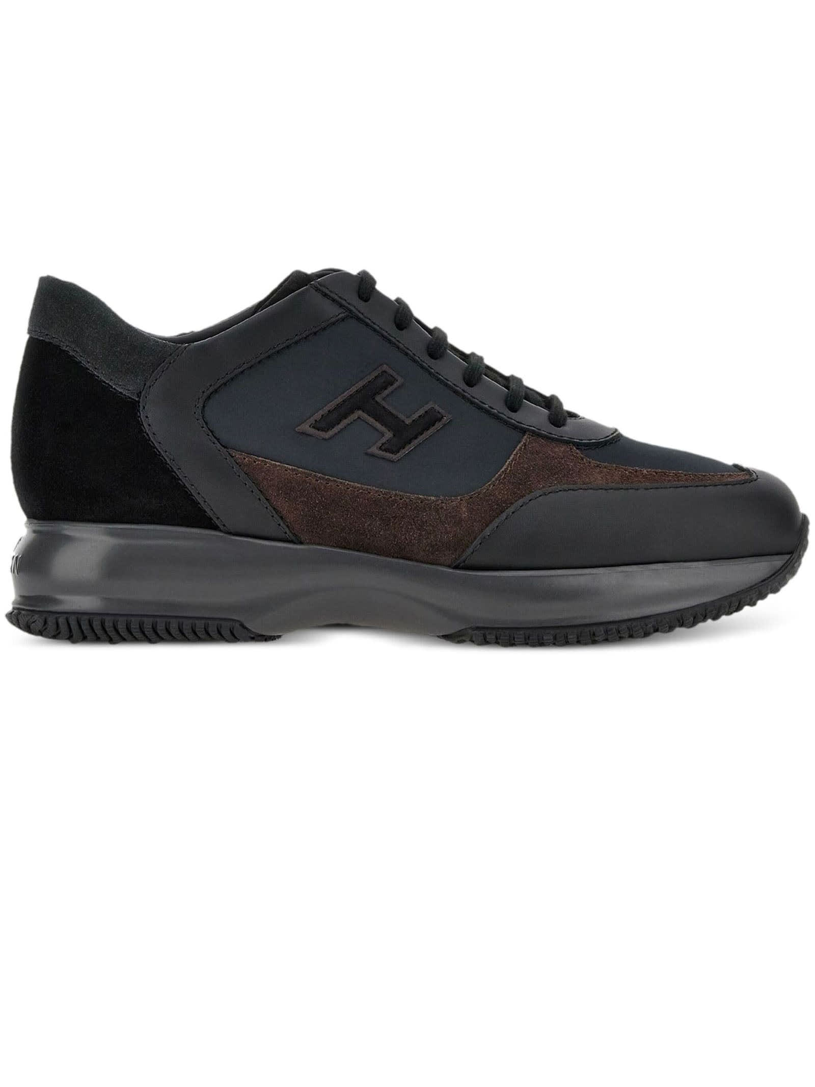 Shop Hogan Sneakers Black