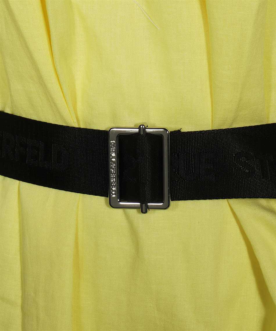 Karl Lagerfeld Off-the-shoulder Dress In Yellow