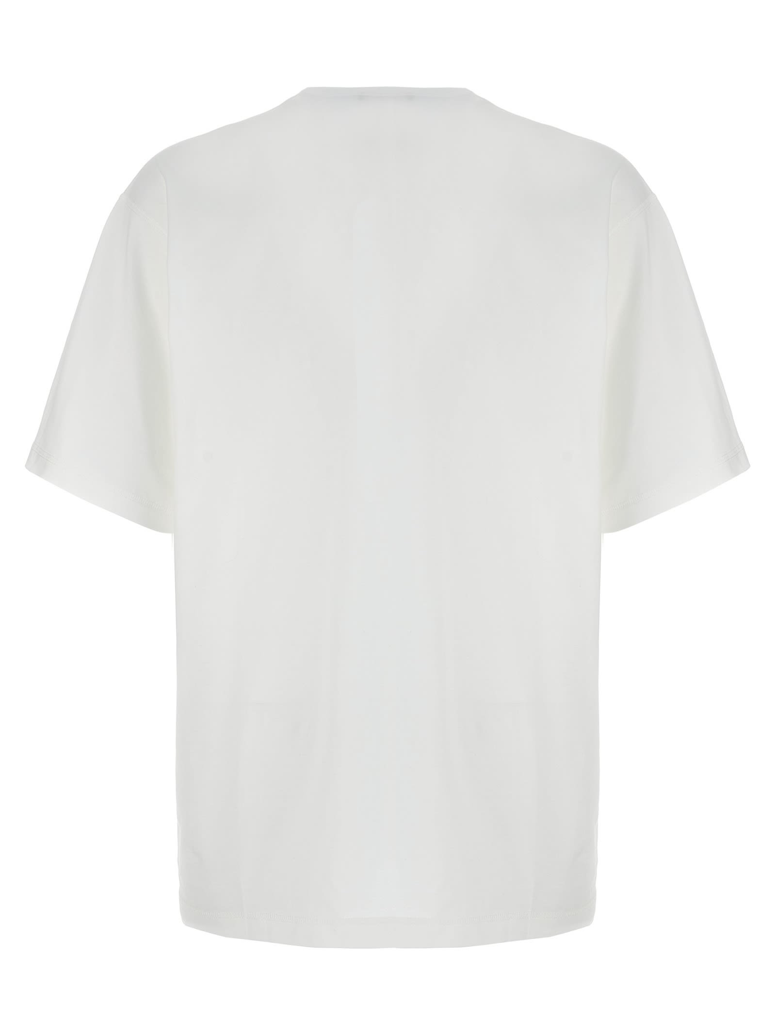 Shop Dolce & Gabbana Logo Patch T-shirt In White