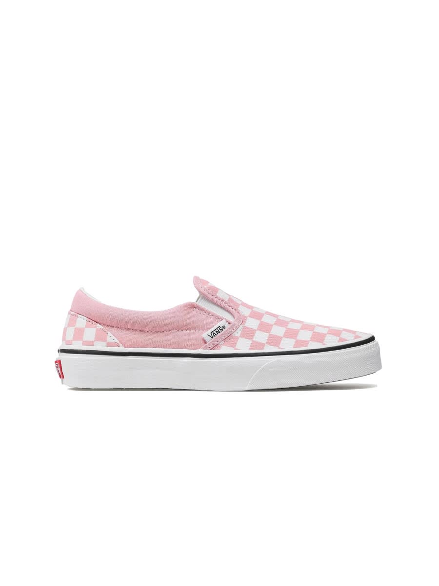 Vans Sneaker Classic Slip-on (checkerboard) In Pink