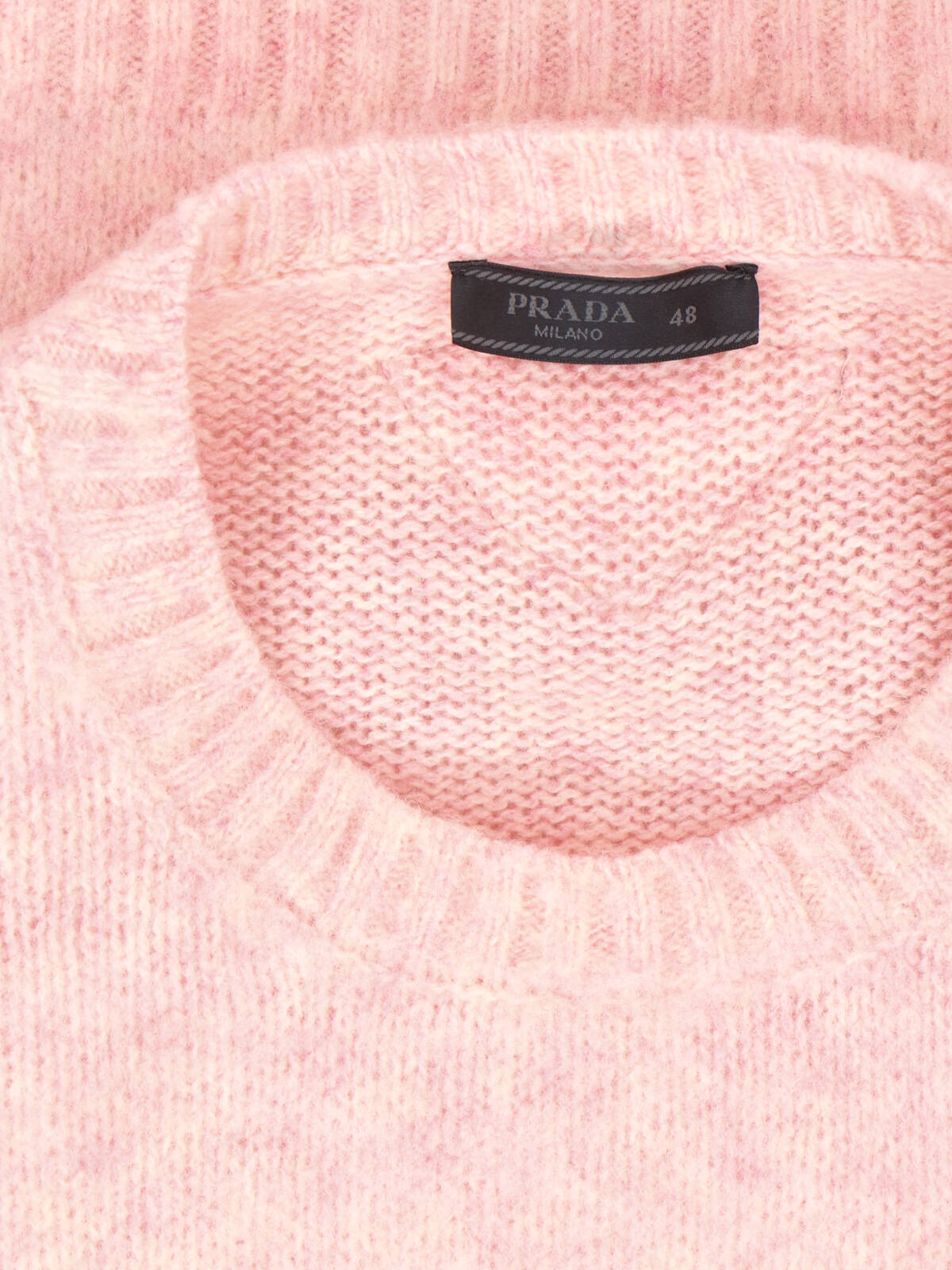 Prada Wool Sweater In Pink